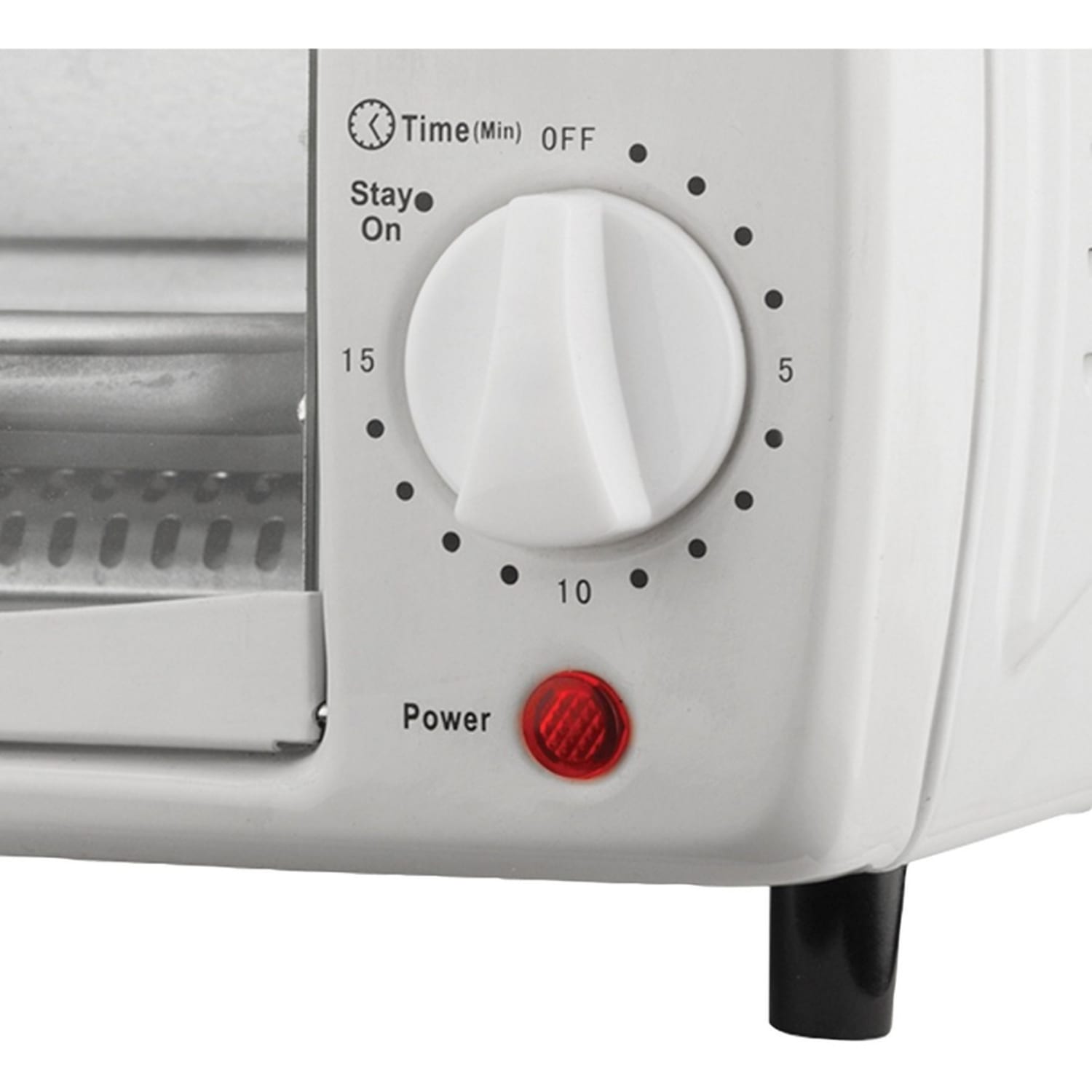 Brentwood 4-Slice Toaster Oven And Broiler, 9-1/2inH x 15-1/2inW x 9inD, White - Image 5