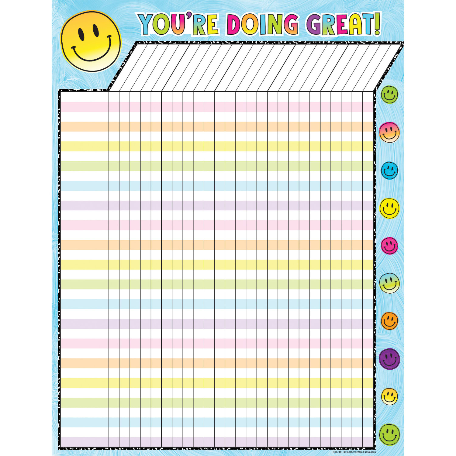 Teacher Created Resources Incentive Chart, Brights 4Ever, Pack Of 6 - Image 3