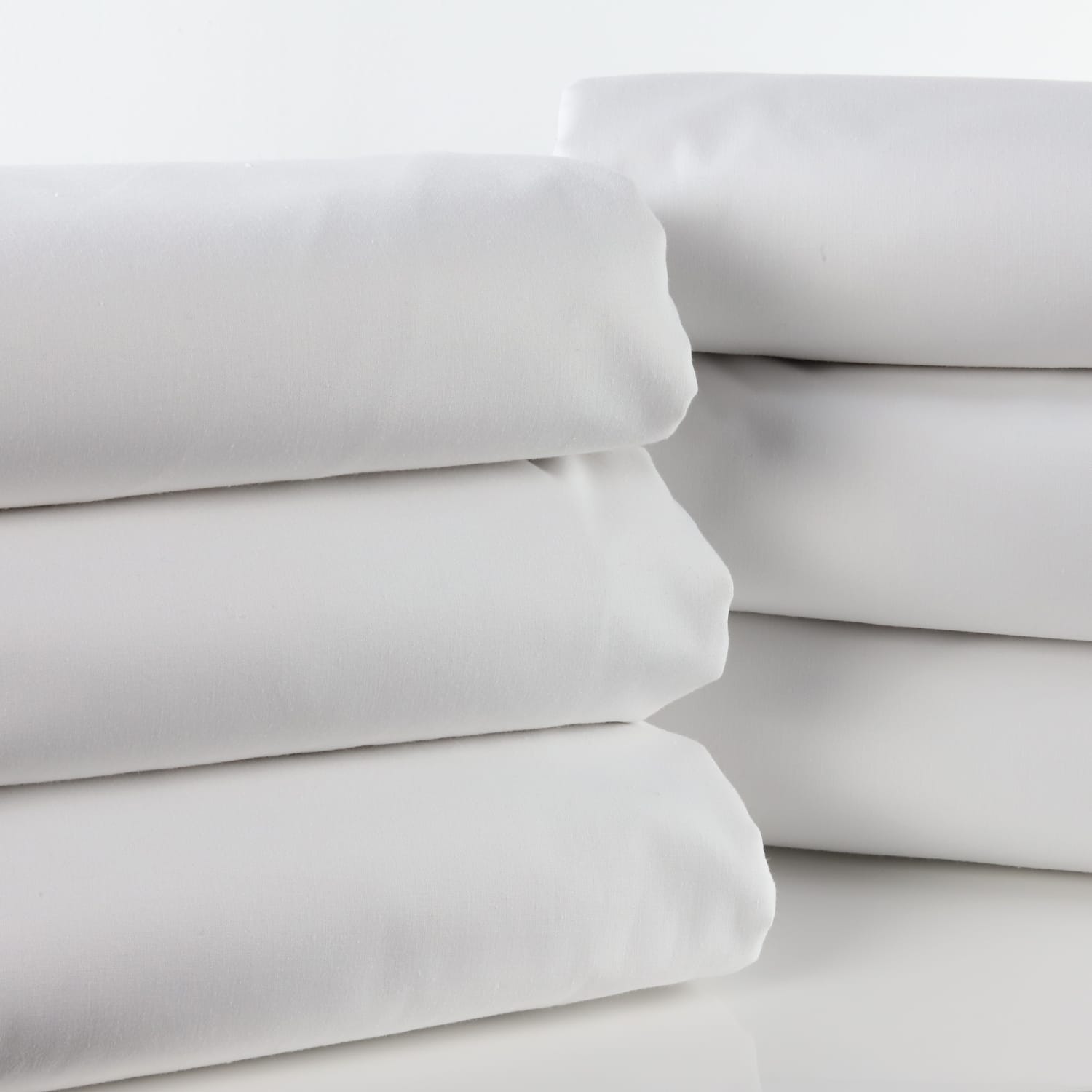 1888 Mills Naked Queen Duvet Covers, 94in x 94in, White, Case of 6 - Image 3