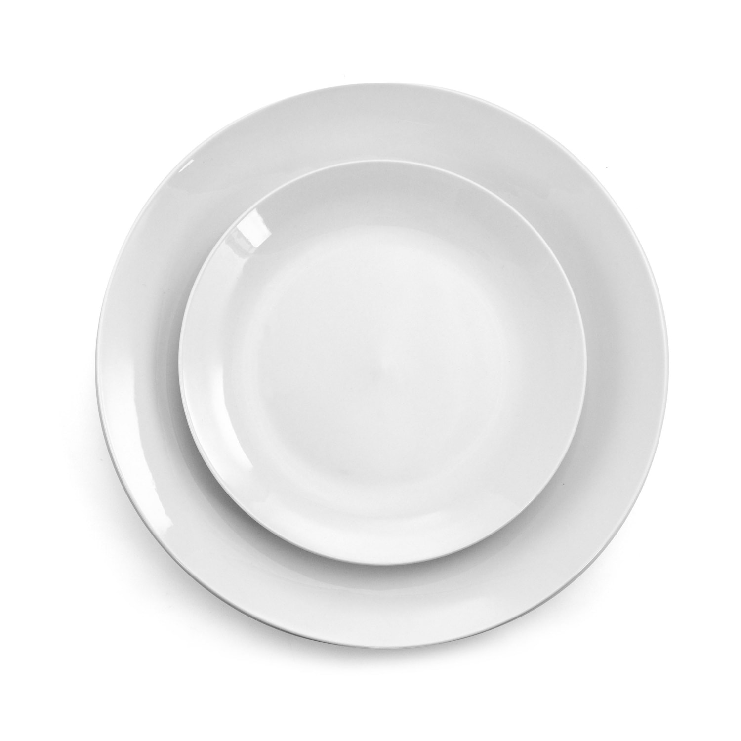 Gibson All U Need Ceramic 60-Piece Dinnerware Combo Set, White - Image 6
