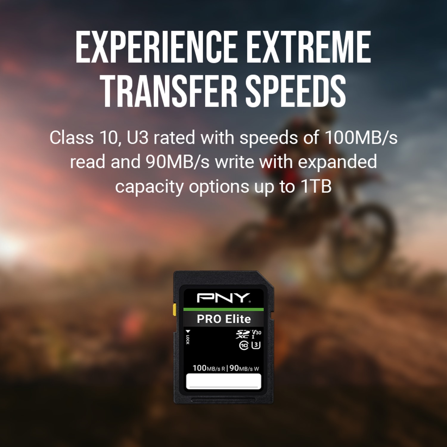 PNY PRO Elite Class 10 U3 V30 SD Flash Memory Card, 512GB - Image 4