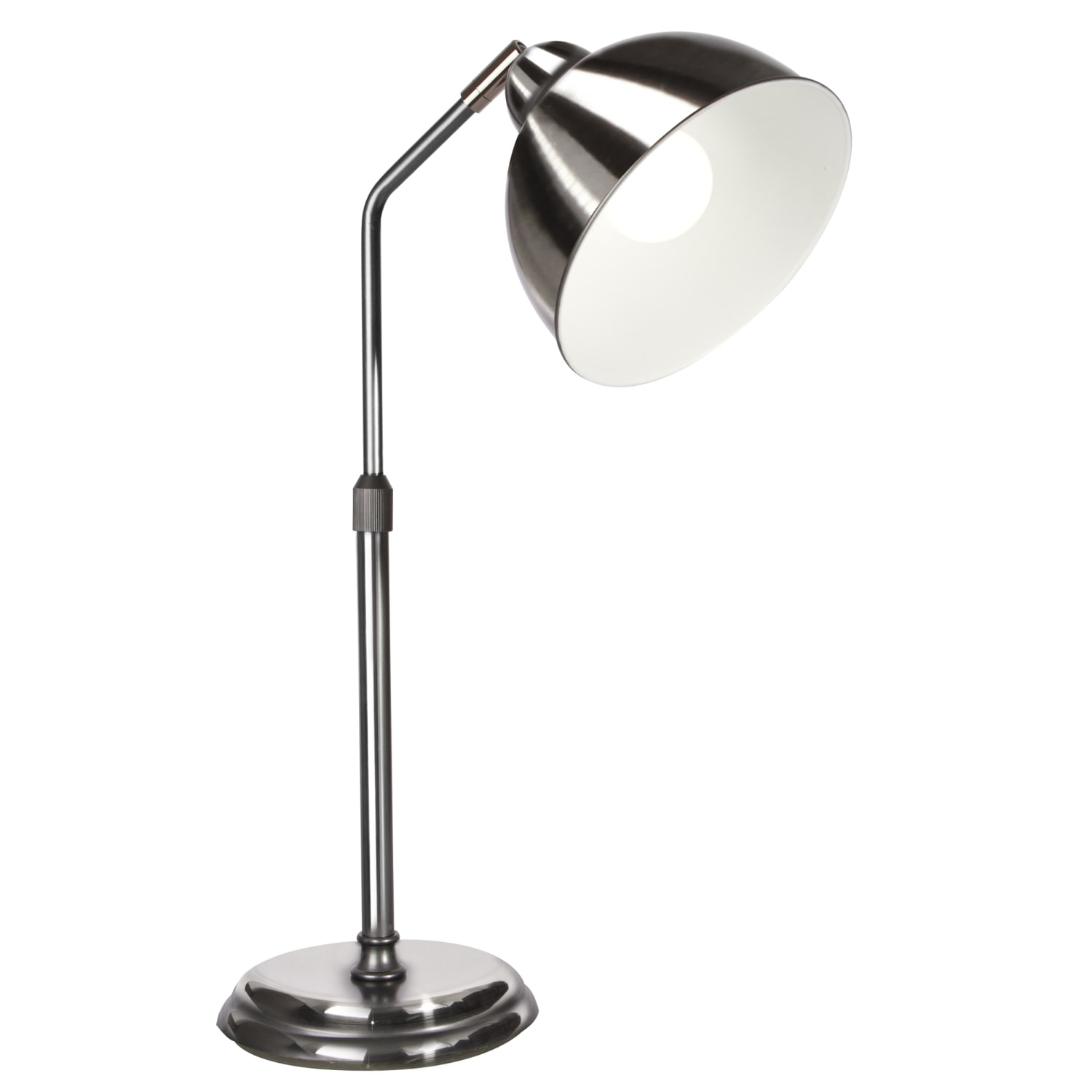 OttLite Covington Table Lamp, 17-1/2inH, Brushed Nickel - Image 3