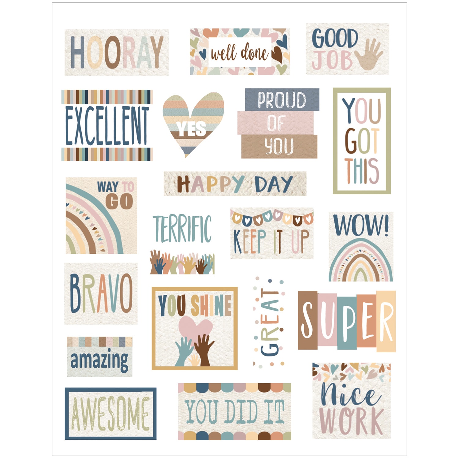 Teacher Created Resources Stickers, Everyone is Welcome, 120 Stickers Per Pack, Set Of 12 Packs - Image 3