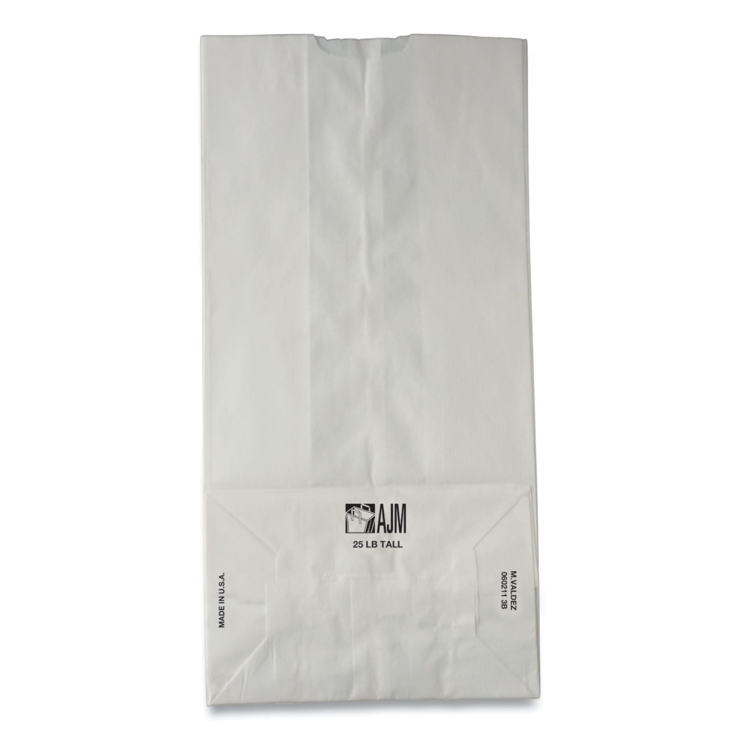 General Grocery Paper Bags, 7-15/16inH x 4-5/16inW x 2-1/2inD, White, Pack Of 500 Bags - Image 5
