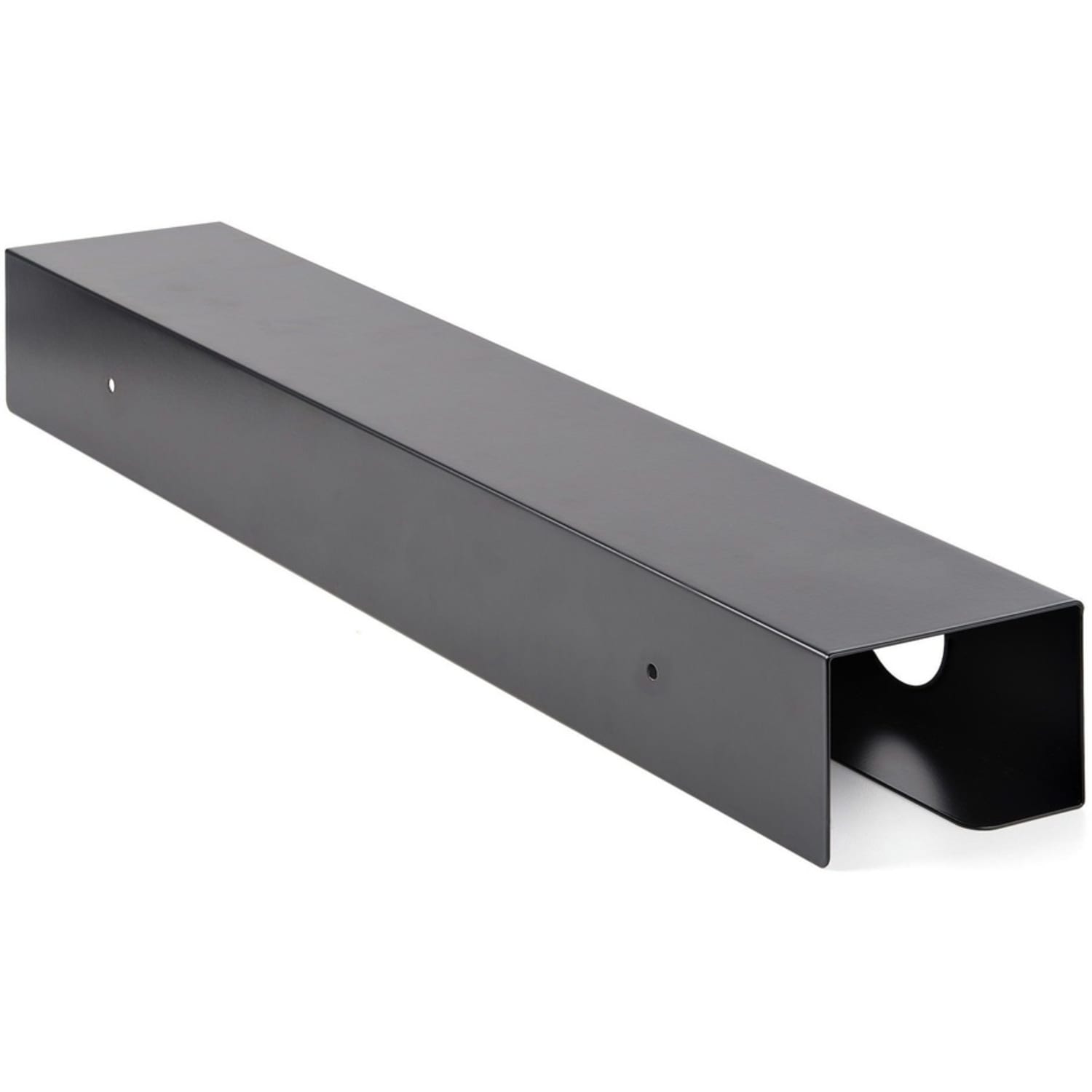 StarTech Under Desk Cable Management Tray, Cable Tray Organizer/Manager, Desk/Table Mount, Cord/Power Strip Holder, 23-1/2inL x 4-1/2inD - Image 3