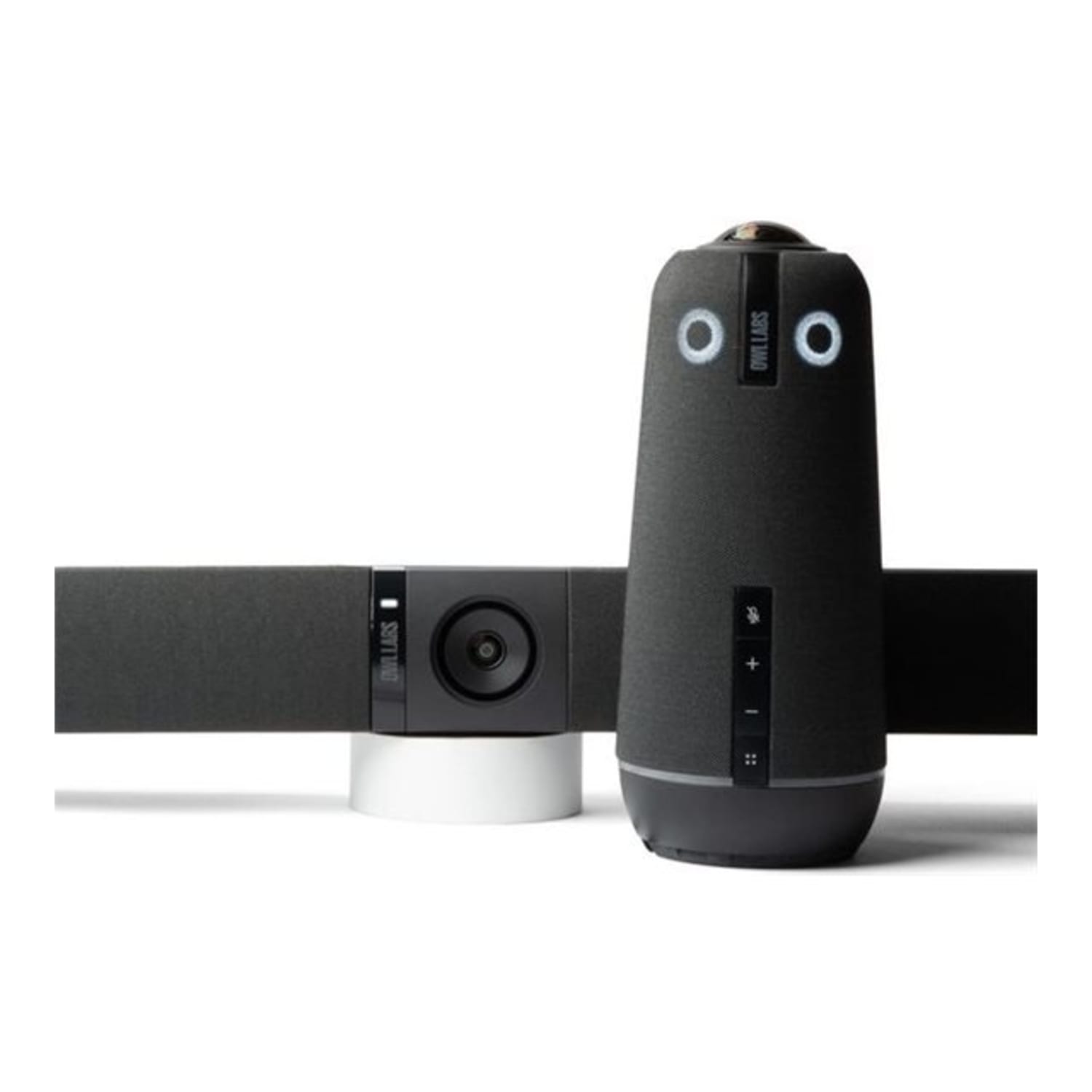 Owl Labs Meeting Owl 4+ - Video conferencing device - Certified for Microsoft Teams Rooms - charcoal - with Owl Bar - Image 3