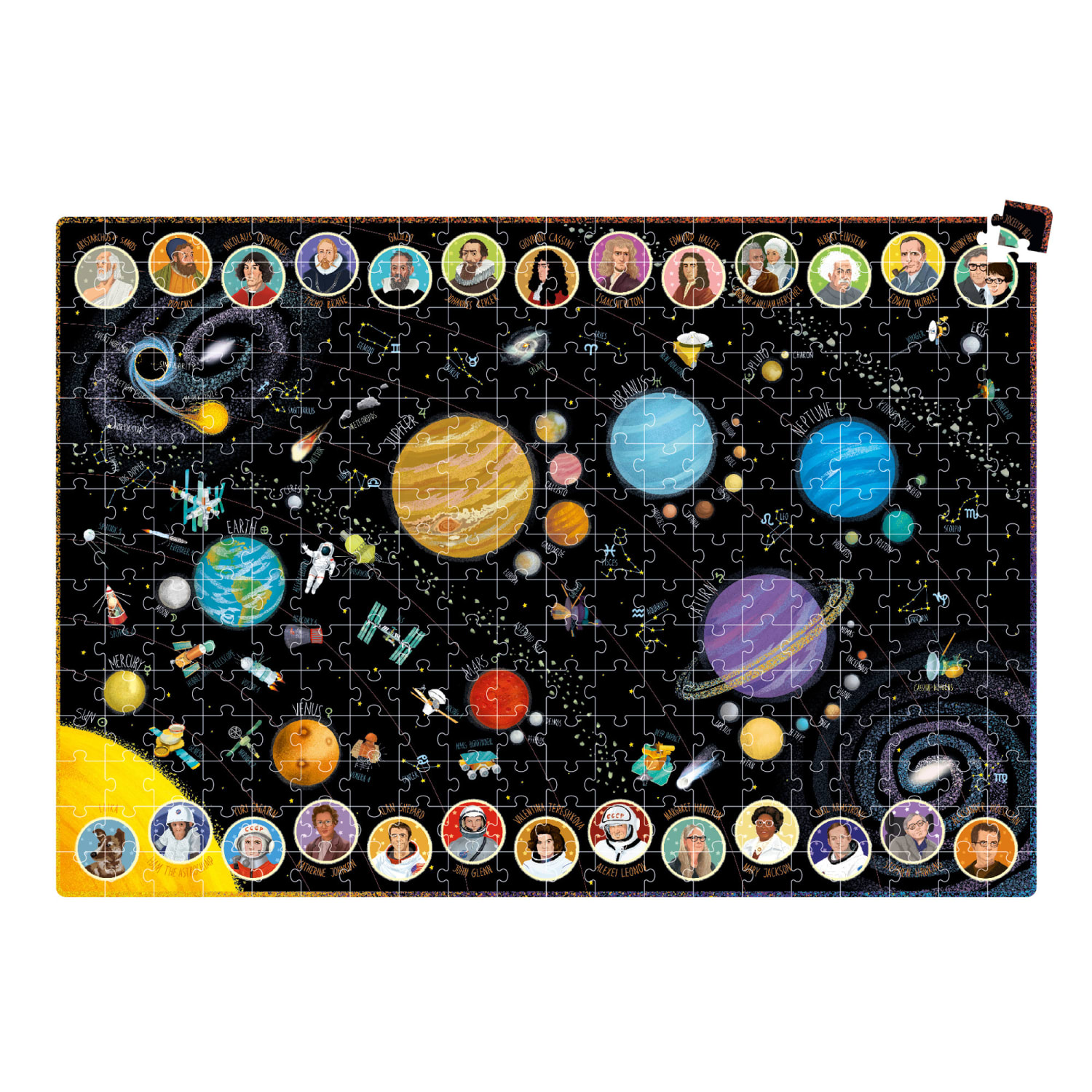 Banana Panda Suuuper Size Puzzle, Solar System, Ages 7+ - Image 4