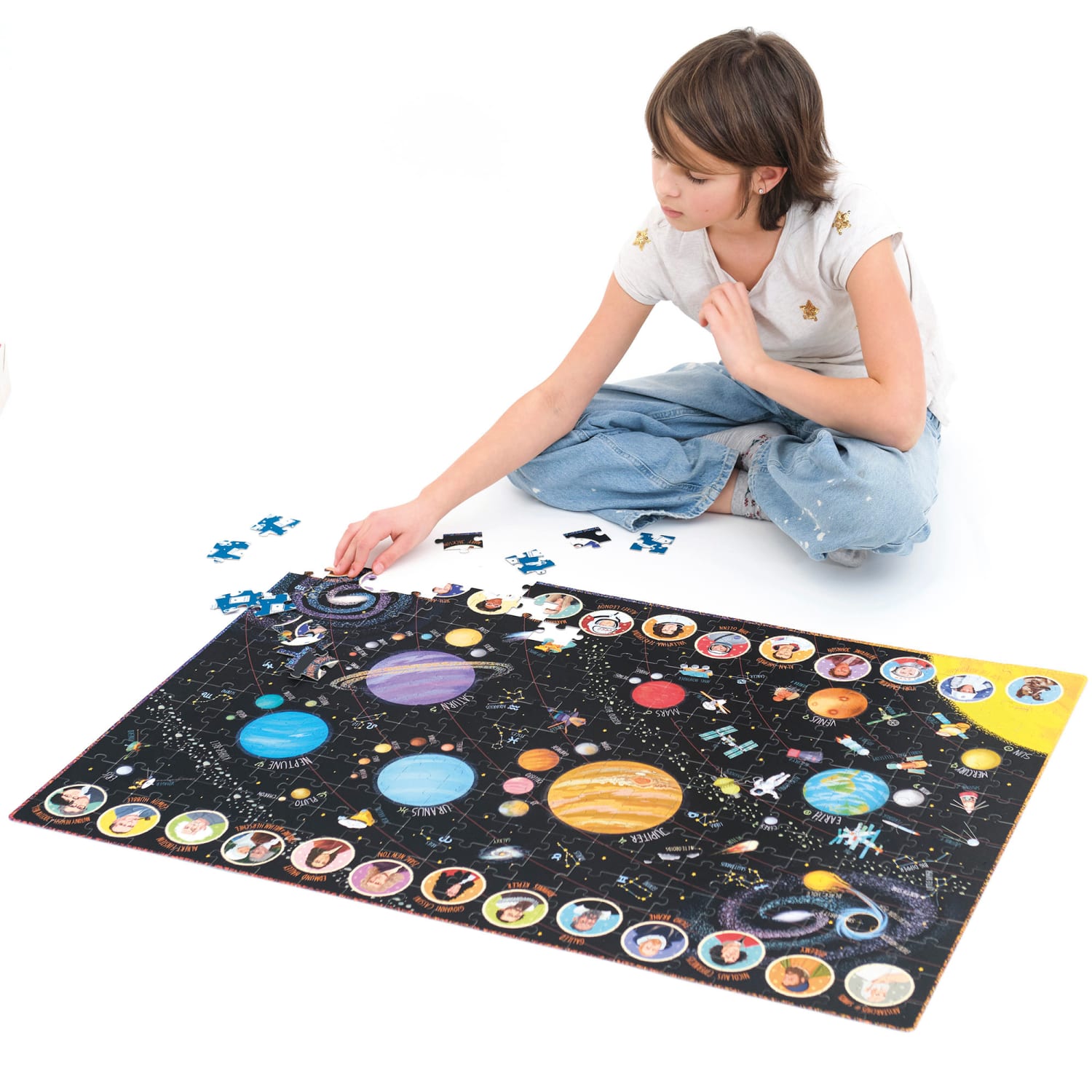 Banana Panda Suuuper Size Puzzle, Solar System, Ages 7+ - Image 5