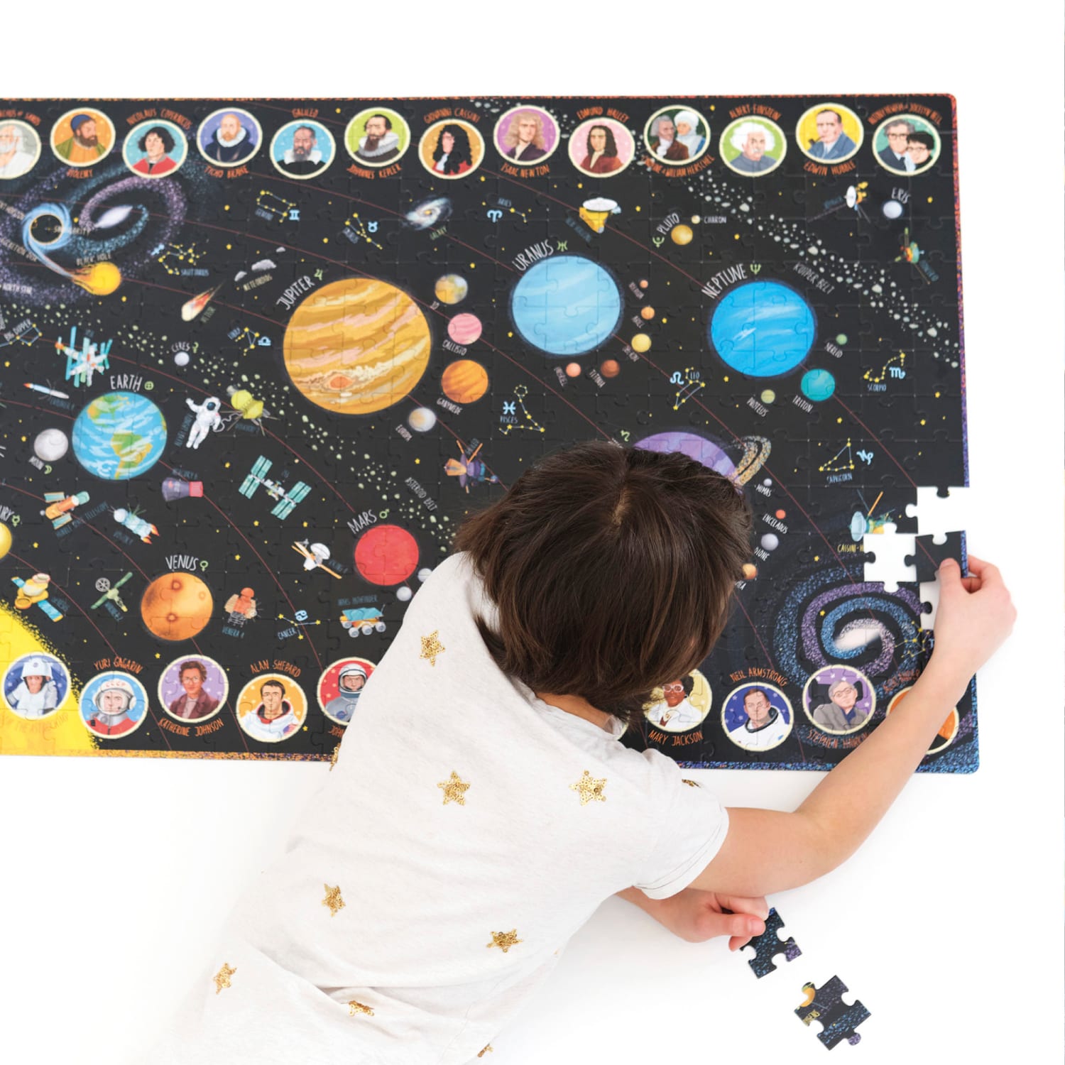 Banana Panda Suuuper Size Puzzle, Solar System, Ages 7+ - Image 6