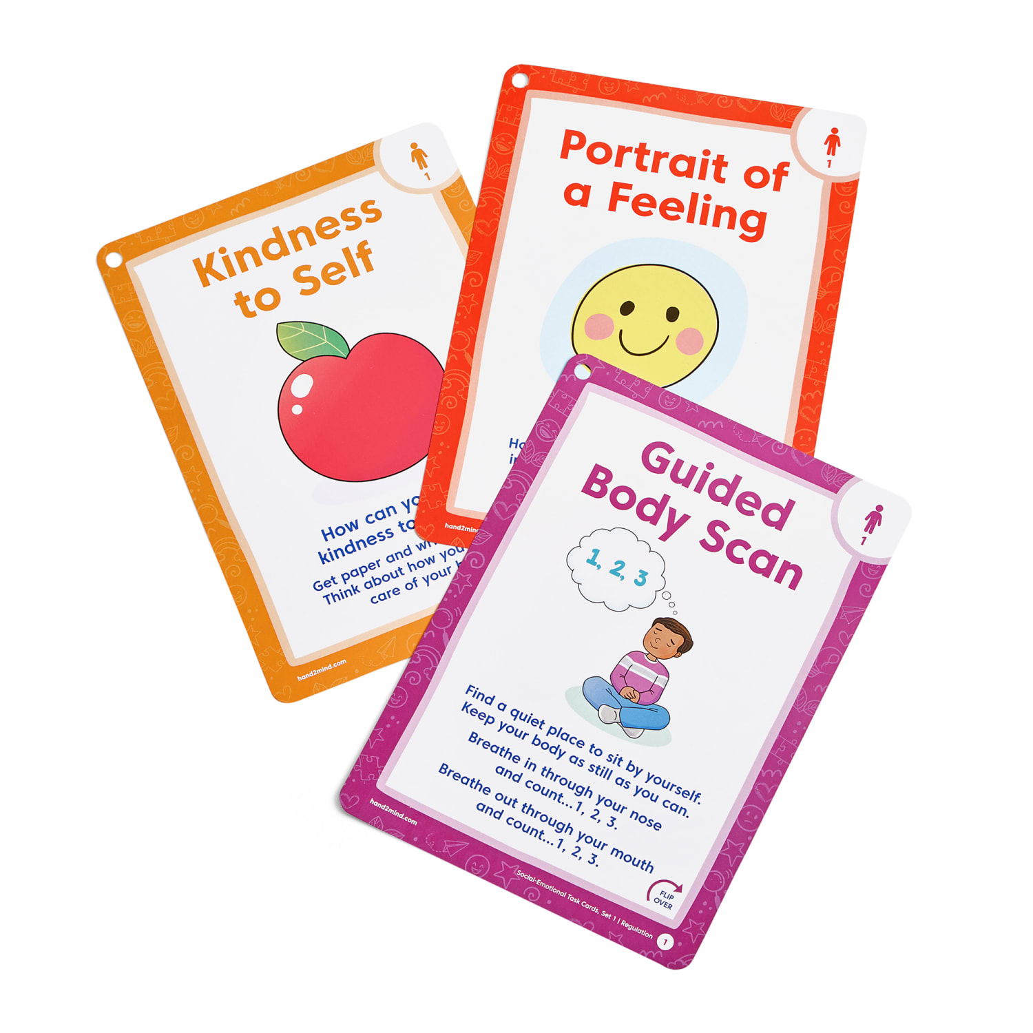 Hand2Mind Social-Emotional Task Cards, Pre-K to Grade 3, Set Of 64 Cards - Image 3