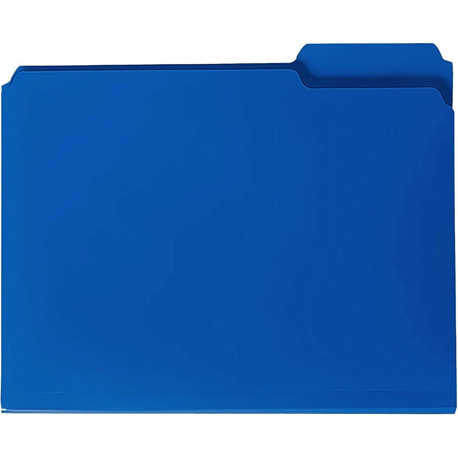 Smead Inn Dura File Folders, Letter Size, 1/3 Cut, Blue, Box Of 24 - Image 4