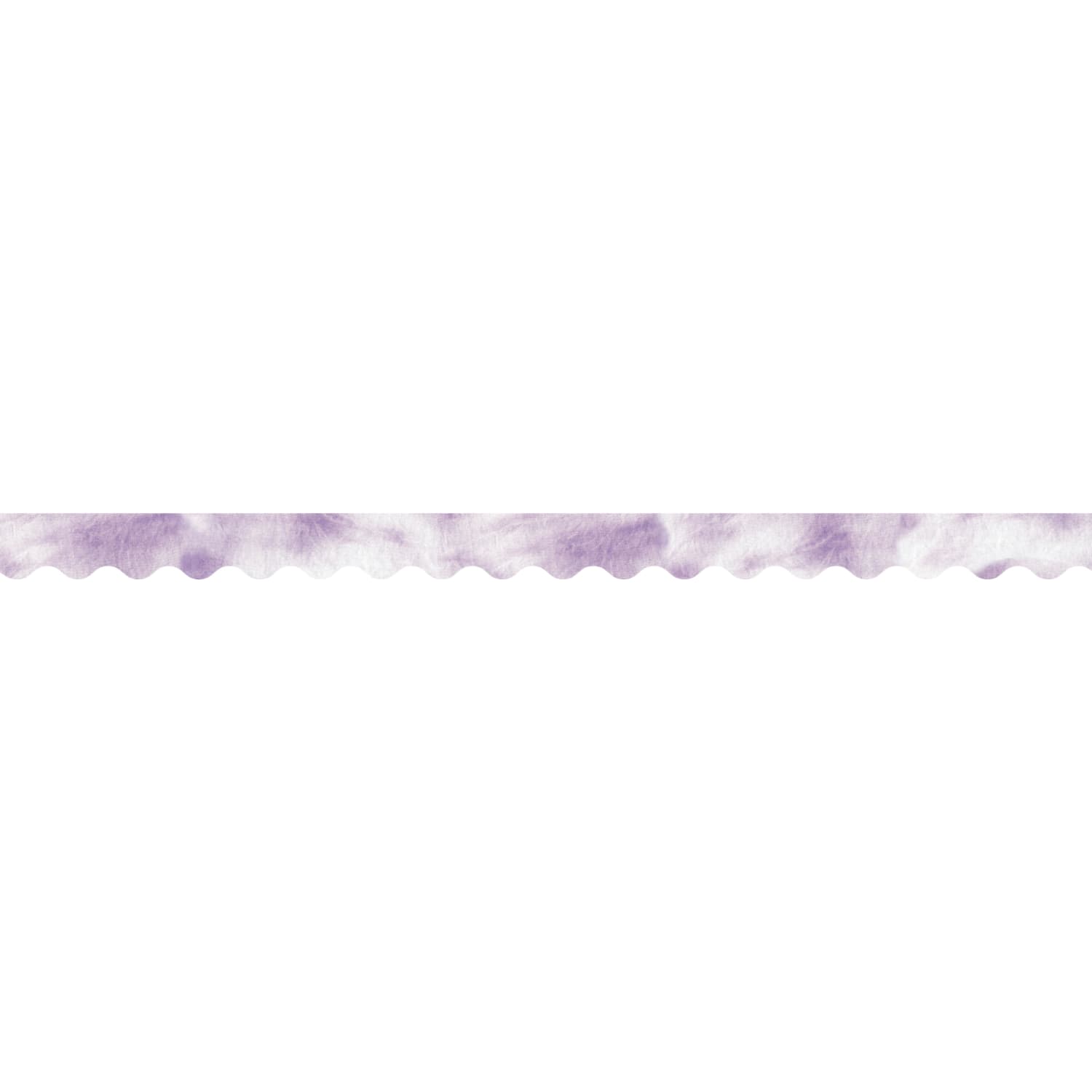 Barker Creek Double-Sided Scalloped Edge Borders, 2-1/4in x 36, Purple Tie-Dye And Ombre, Pack Of 13 Borders - Image 3