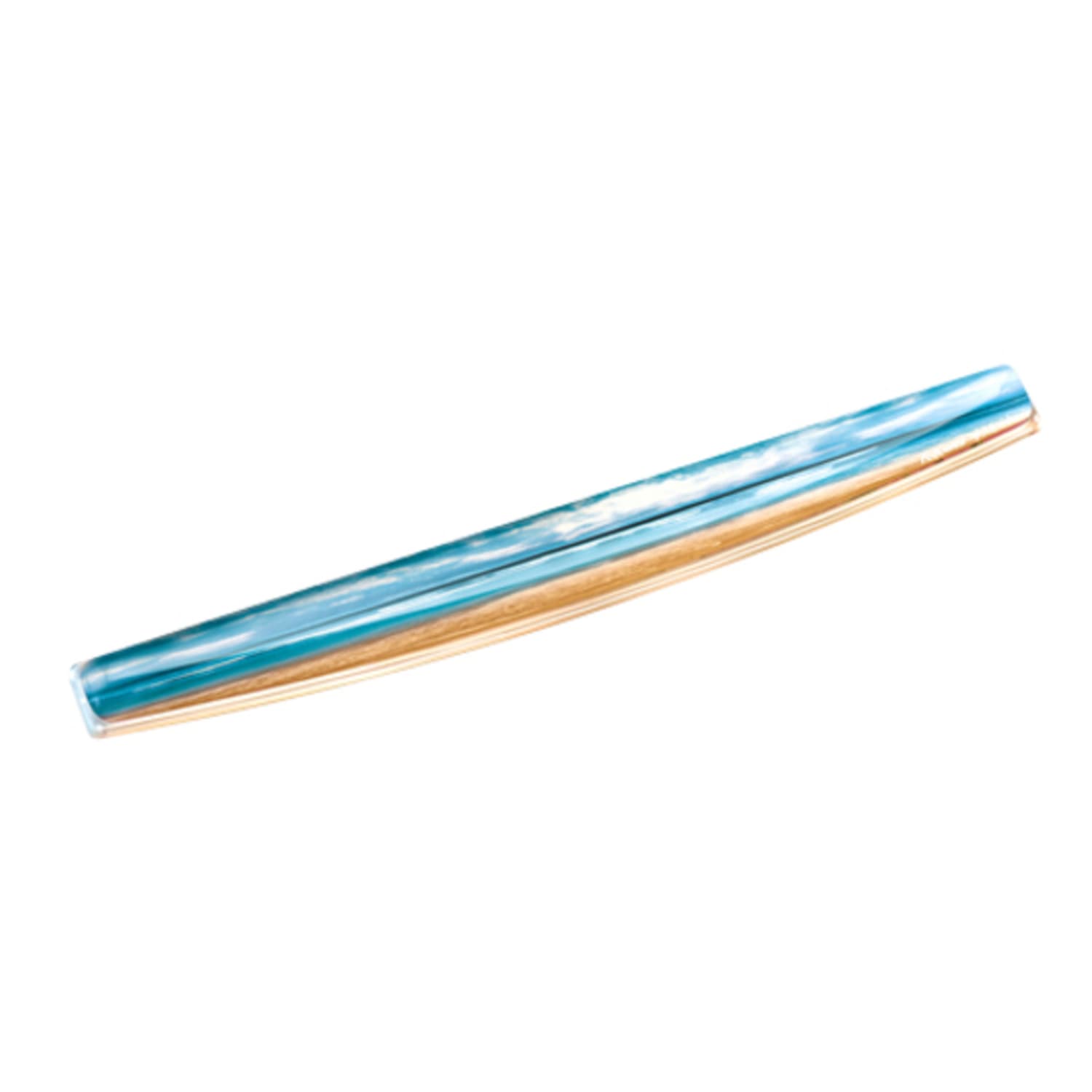 Fellowes Photo Gel Keyboard Wrist Support with Microban, Sandy Beach Design, 1Ea, 9179401 - Image 3