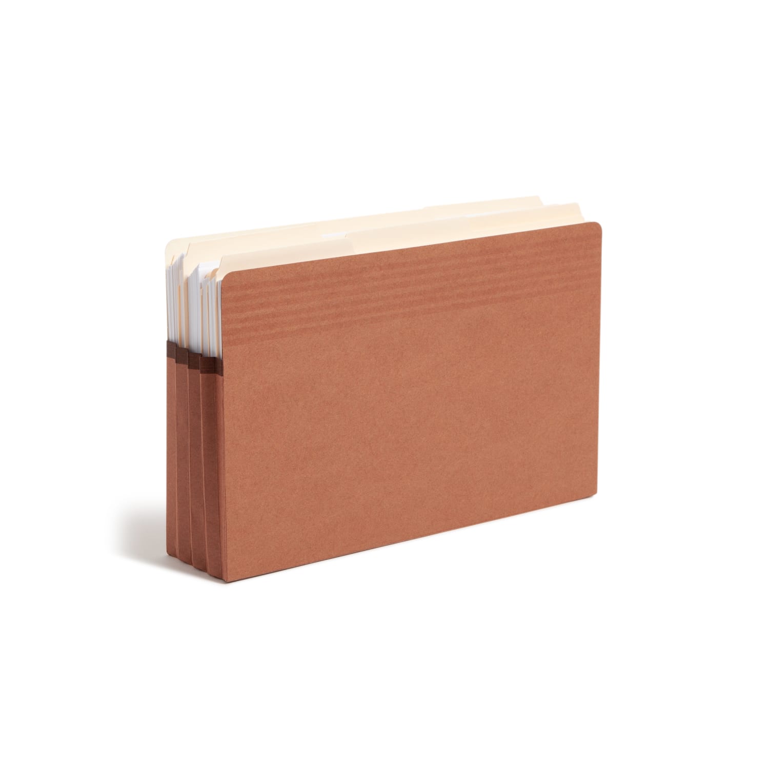 Smead Easy Grip Pockets, 3 1/2in Expansion, Legal Size, 30% Recycled, Redrope, Pack Of 25 - Image 3