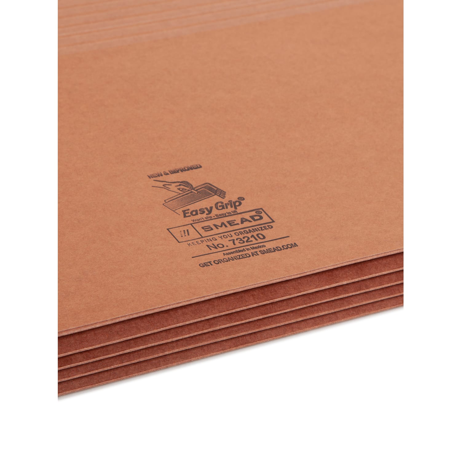 Smead Easy Grip Pockets, 3 1/2in Expansion, Legal Size, 30% Recycled, Redrope, Pack Of 25 - Image 5