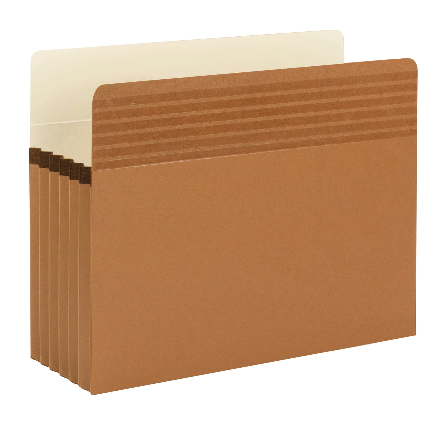 Smead Easy Grip Pockets, 5 1/4in Expansion, Letter Size, 30% Recycled, Redrope, Pack Of 10 - Image 3