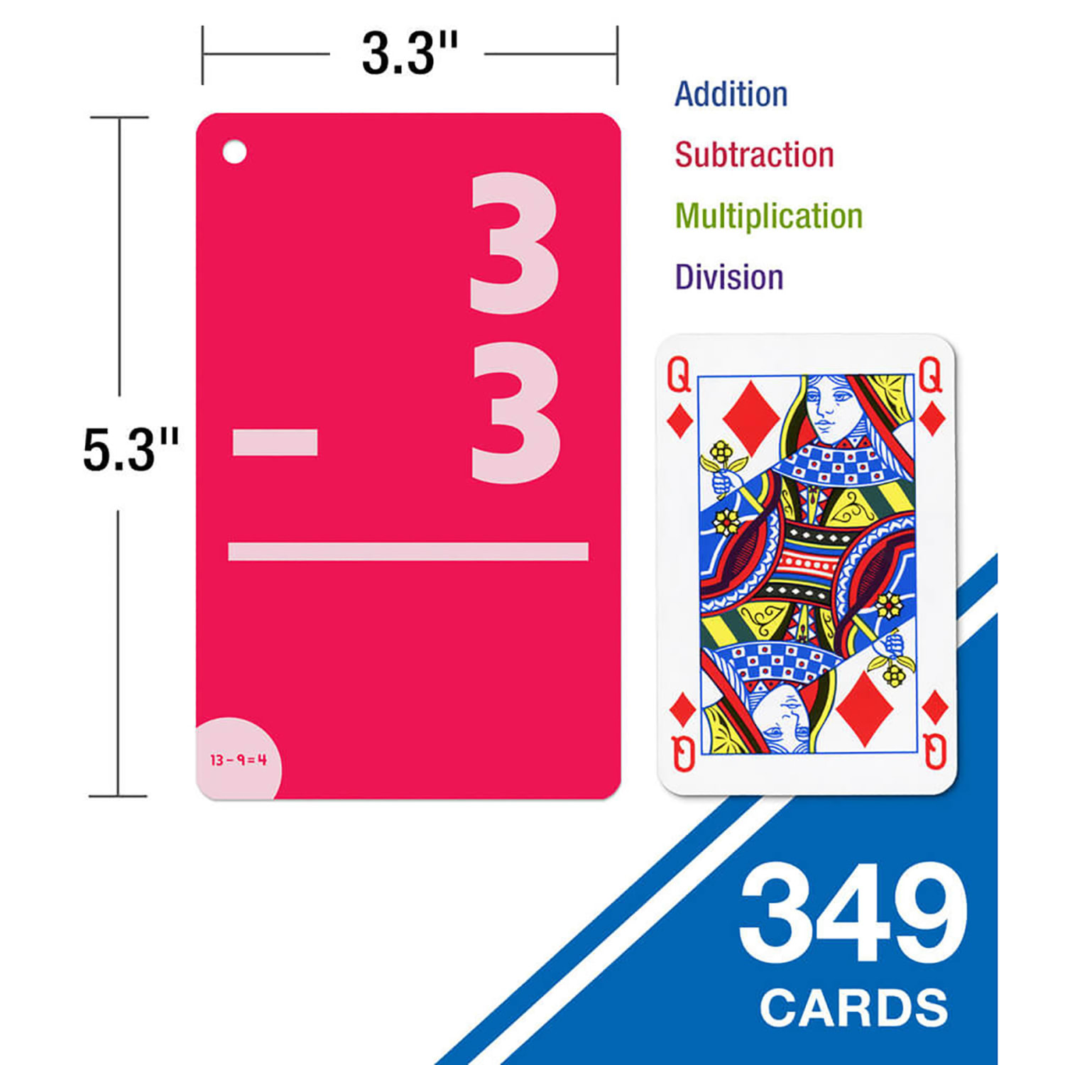 Carson Dellosa Education All Facts Math Flash Cards - Image 3