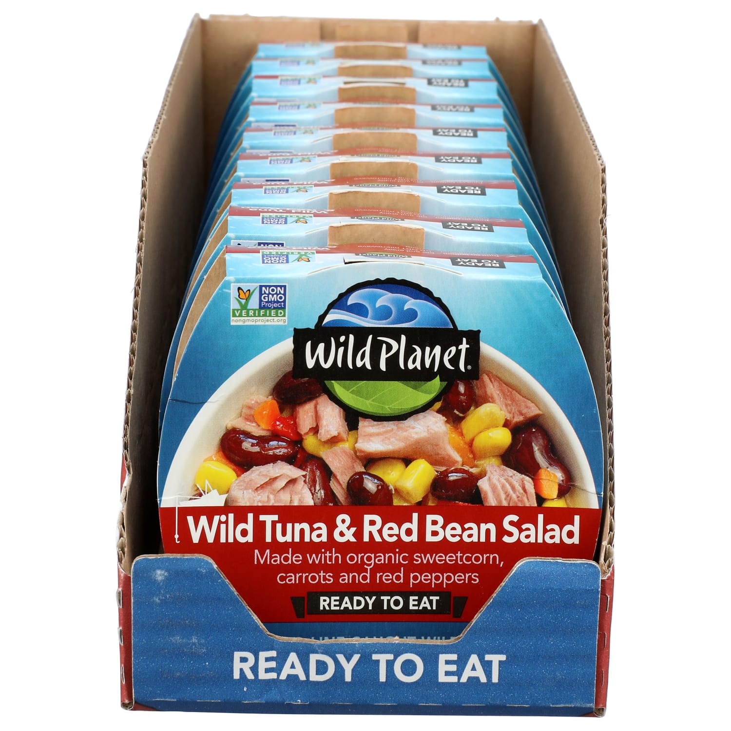 Wild Planet Tuna Salad, Red Bean, 5.6 oz, Total Qty 9 - Image 3