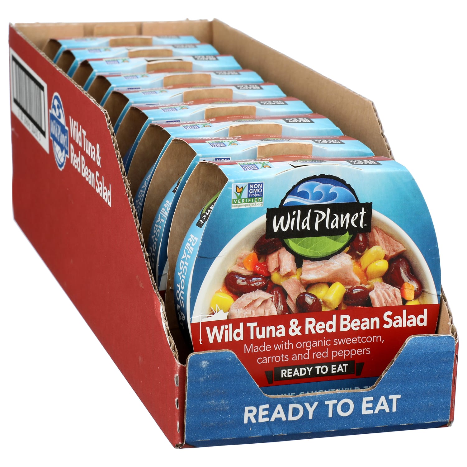 Wild Planet Tuna Salad, Red Bean, 5.6 oz, Total Qty 9 - Image 6