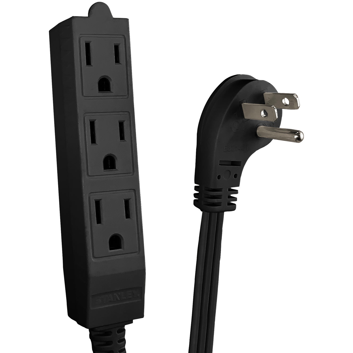 Stanley CordMax 31132 3-Outlet Indoor Extension Cord, 15ft, Black - Image 5