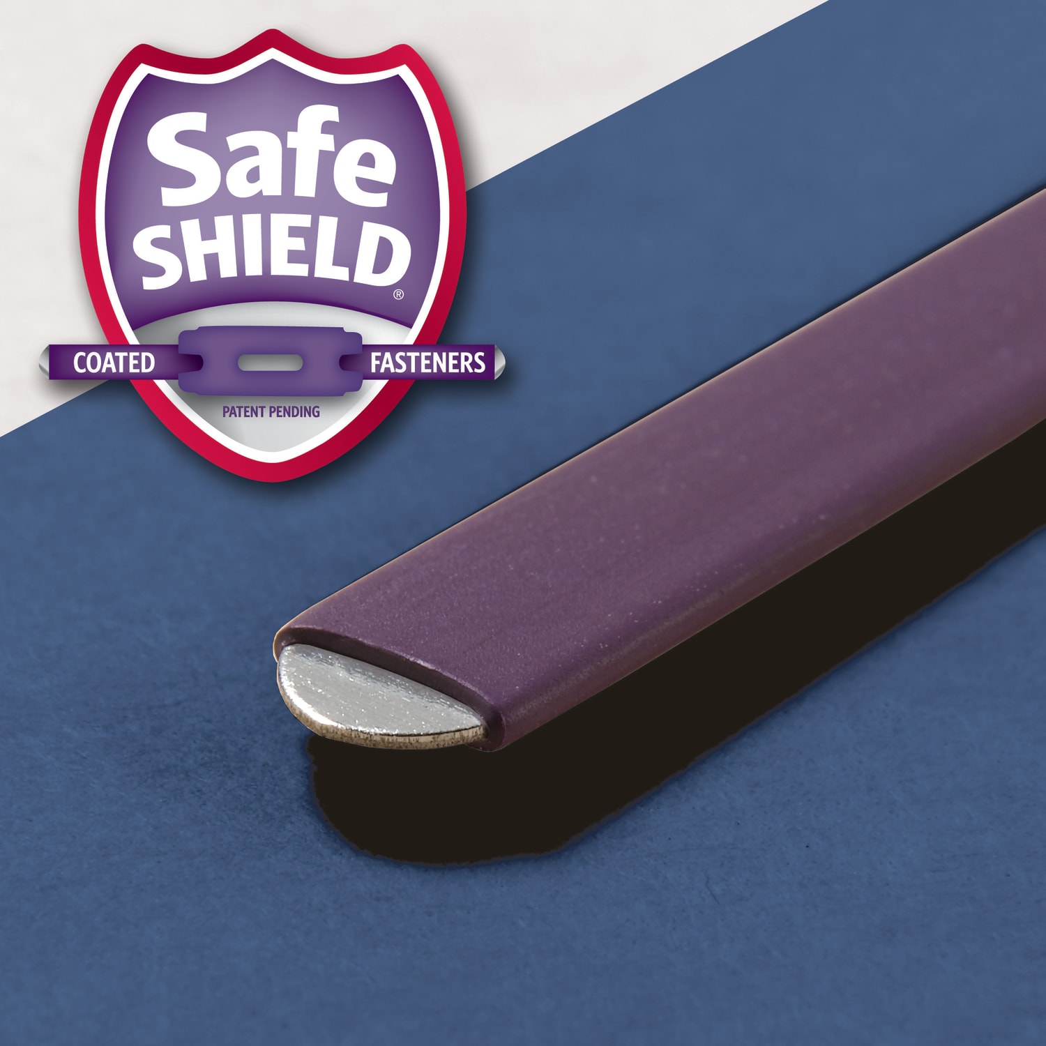 Smead Pressboard Classification Folders With Pocket-Style Divider And SafeSHIELD Fastener, Letter Size, 100% Recycled, Dark Blue, Box of 10 - Image 6