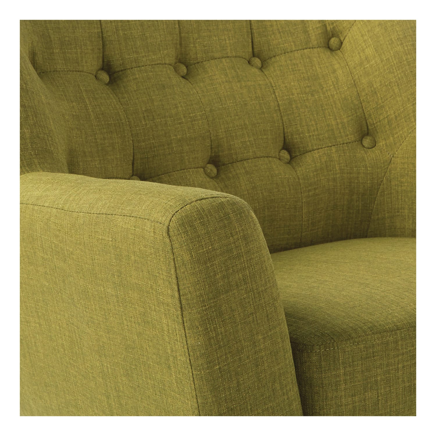 Office Star Avenue Six Mill Lane Chair, Green - Image 5