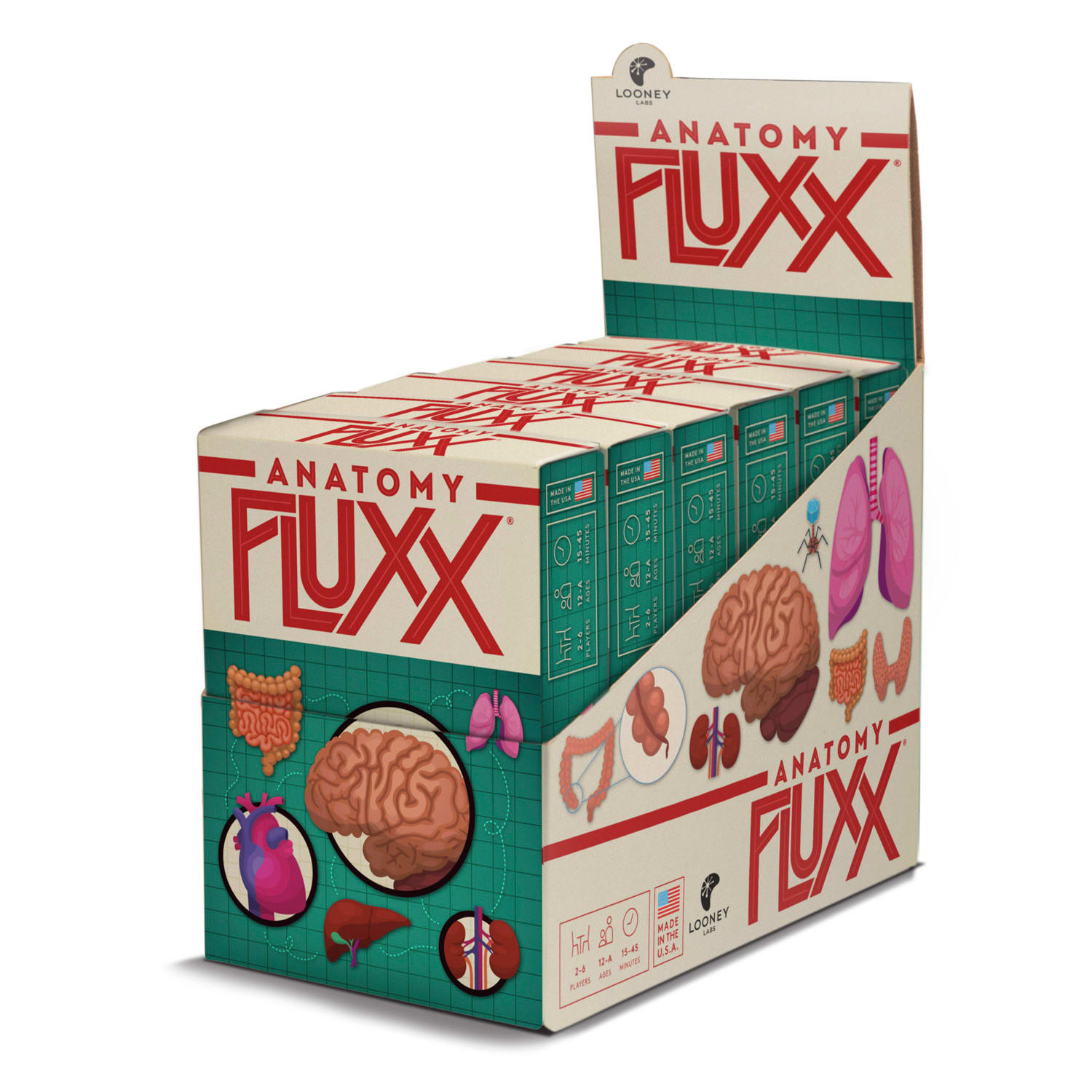 Looney Labs Anatomy Fluxx Card Game - Image 4