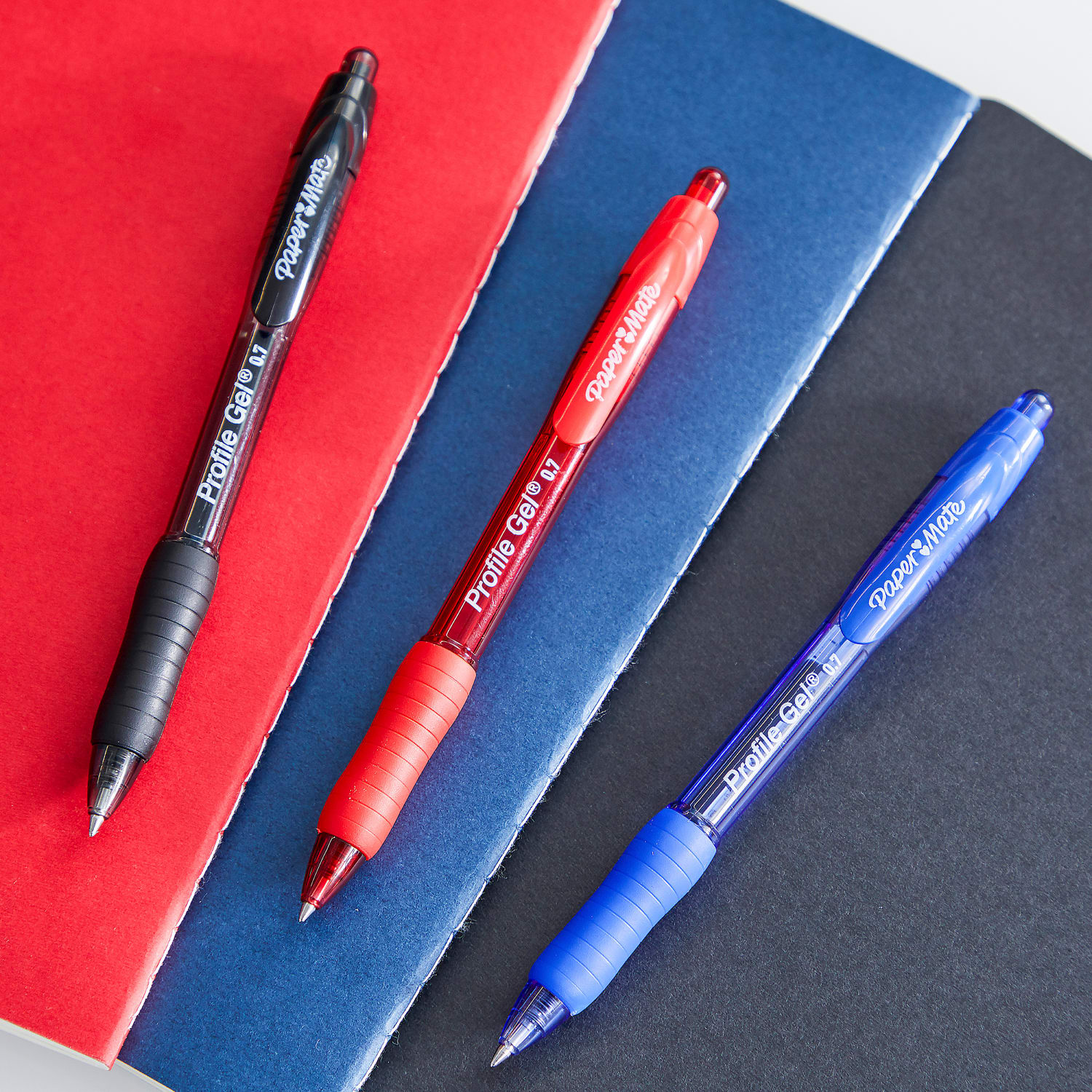 Paper Mate Gel Pen, Profile Retractable Pen, 0.7mm, Blue, 4 Count - Image 6