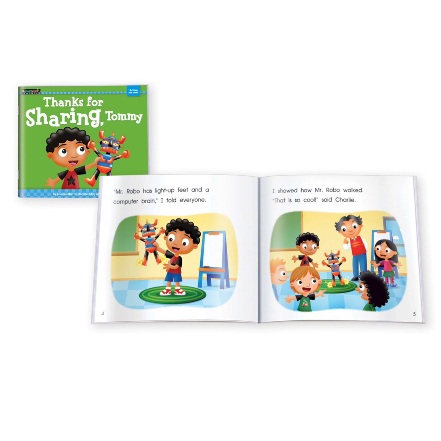 Newmark Learning MySELF: Feelings And Cooperation Readers, Set Of 12 Books - Image 3