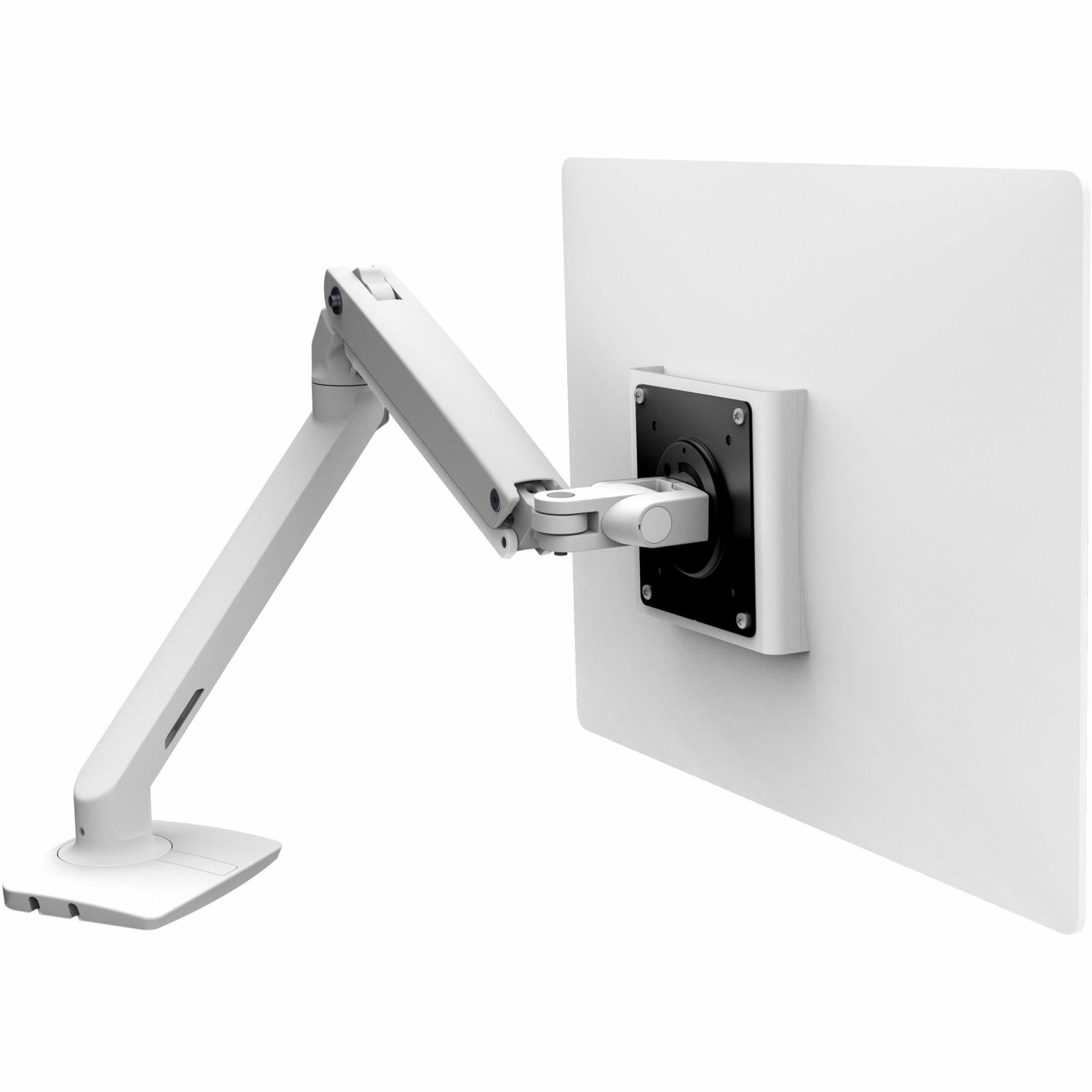 Ergotron Mounting Arm for LCD Monitor - White - 1 Display(s) Supported - 34in Screen Support - 20 lb Load Capacity - 75 x 75, 100 x 100