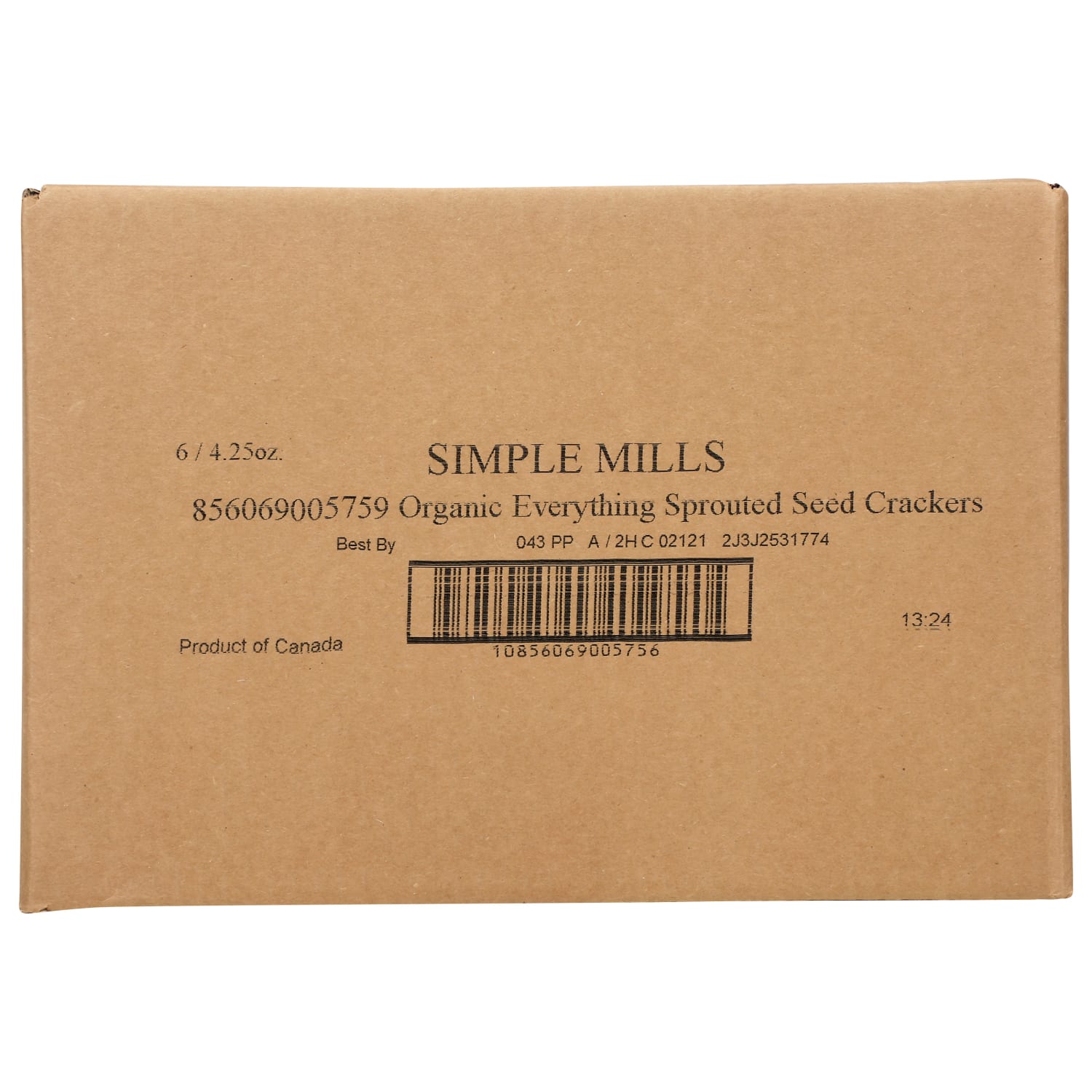 Simple Mills Seed Flour Crackers, Everything, 4.25 Oz, Total Qty 6 - Image 5