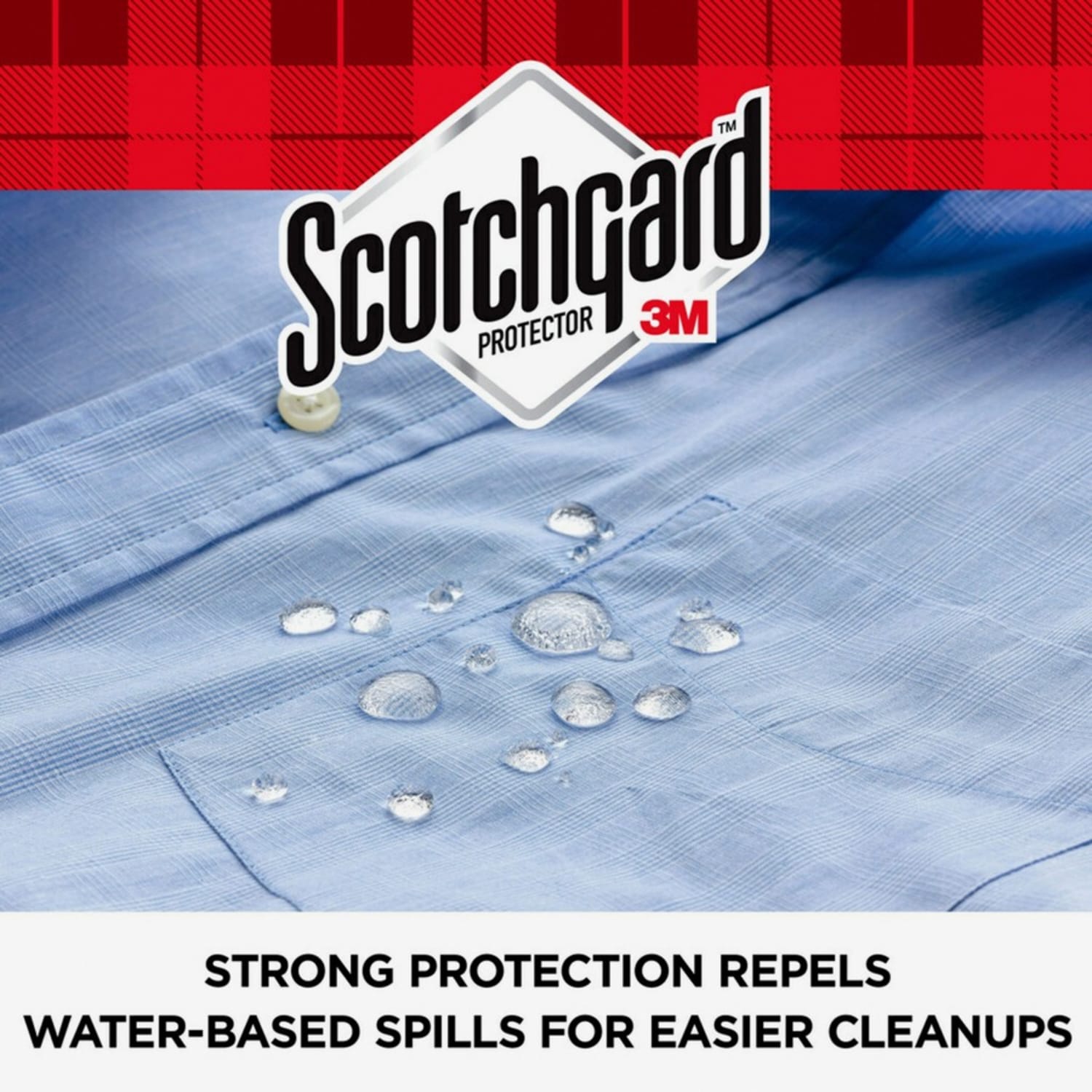 Scotchgard Fabric Water Shield - For Fabric - 10 fl oz (0.3 quart) - Recommended For: Stain Remover - Odorless, Soil Resistant - Aqua - 6 / Carton - Image 3