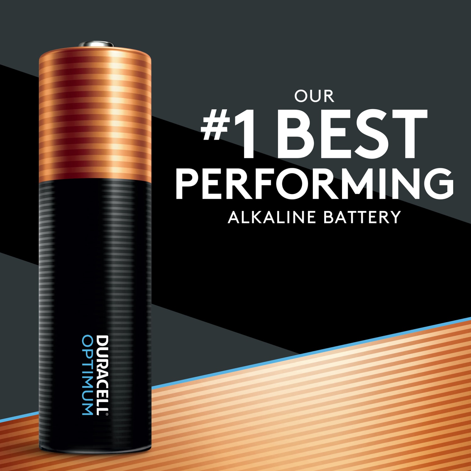 Duracell Optimum AA Alkaline Batteries, Pack Of 12 - Image 4