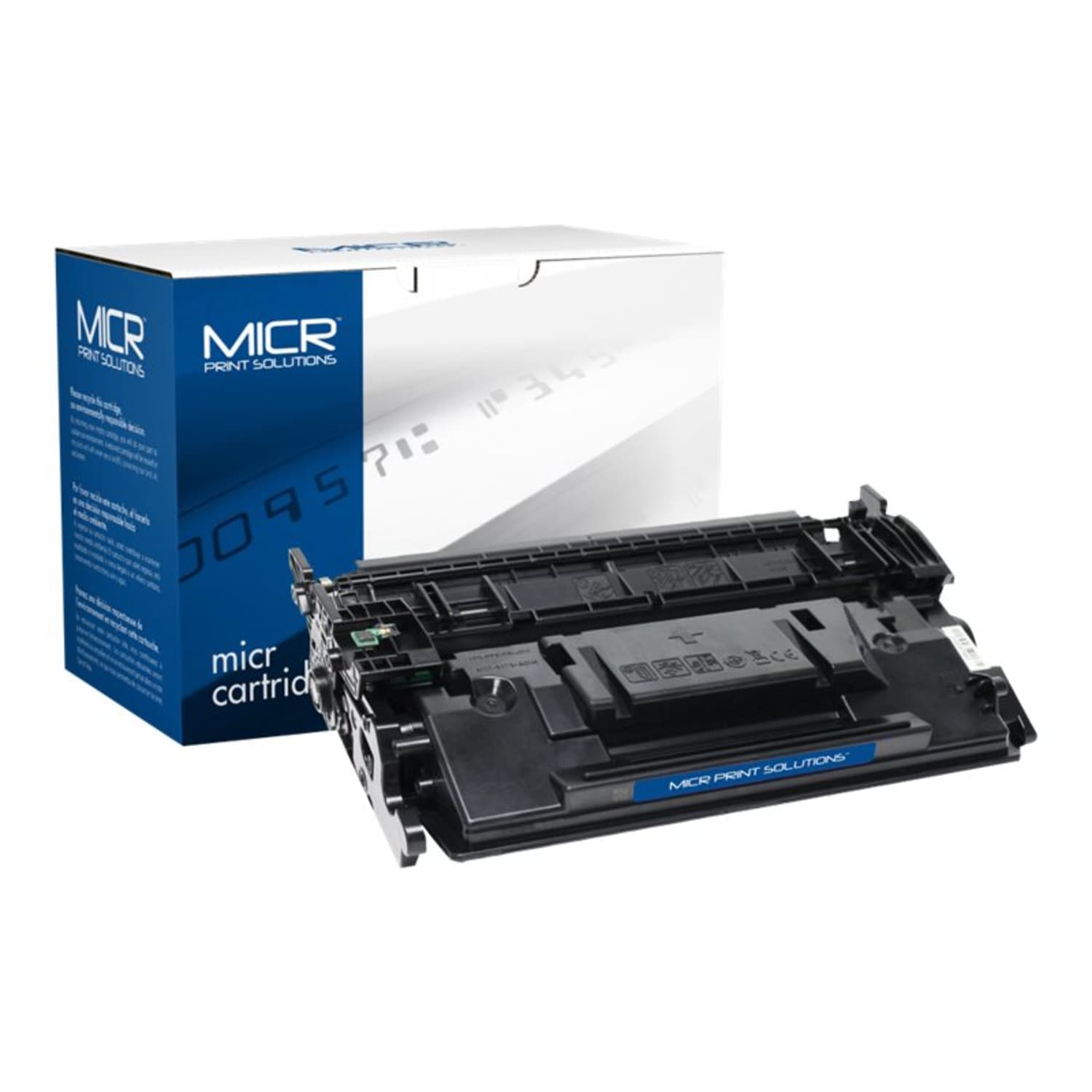 MICR Print Solutions Remanufactured Black MICR Toner Cartridge Replacement For HP 87A, MCR87AM - Image 3
