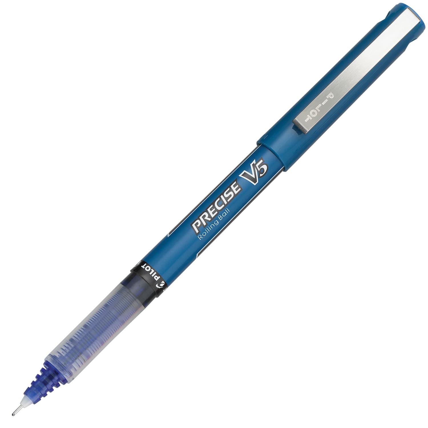 Pilot Precise V5 Liquid Ink Rollerball Pens, Extra Fine Point, 0.5 mm, Assorted Barrels, Assorted Ink Colors, Pack Of 7 - Image 4