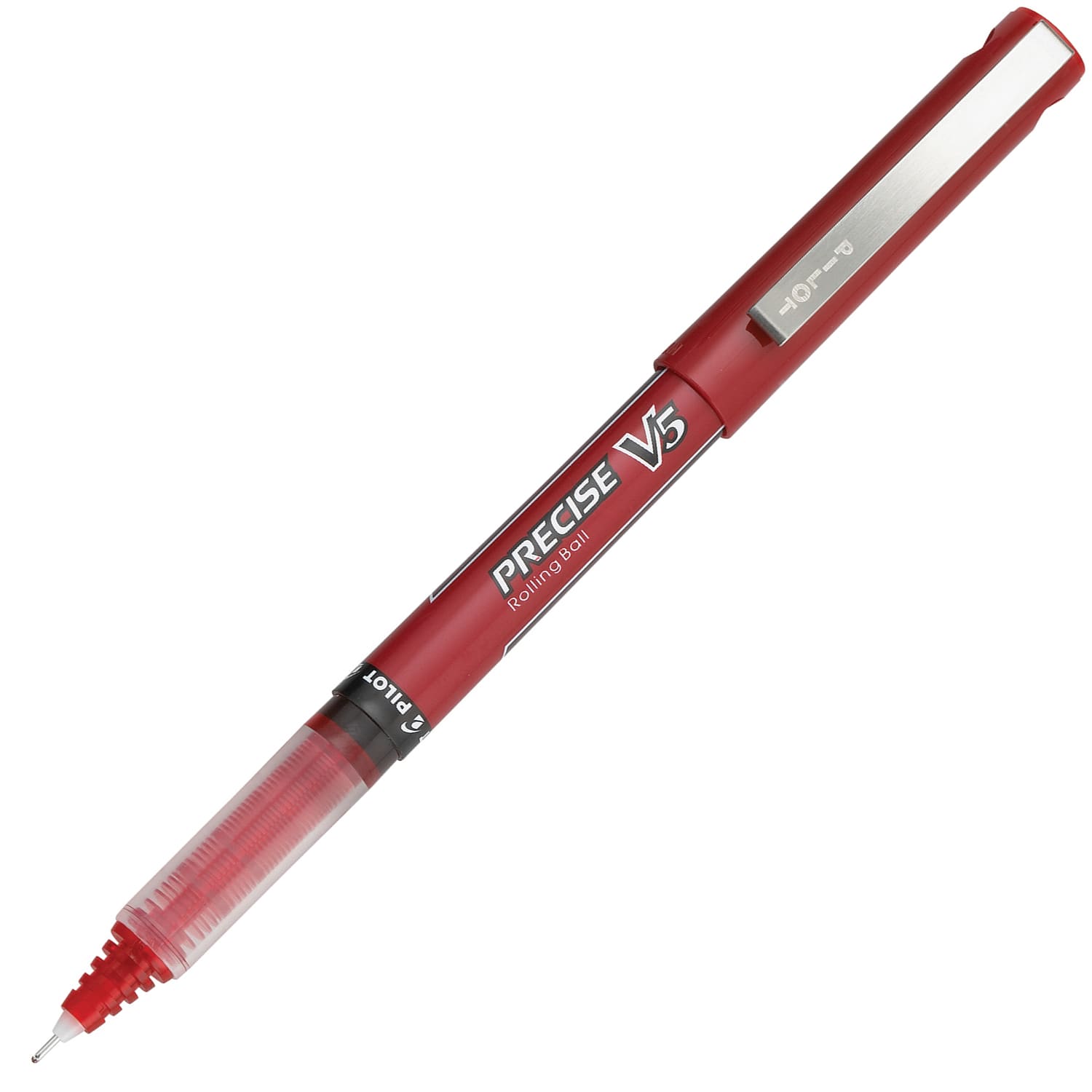 Pilot Precise V5 Liquid Ink Rollerball Pens, Extra Fine Point, 0.5 mm, Assorted Barrels, Assorted Ink Colors, Pack Of 7 - Image 5