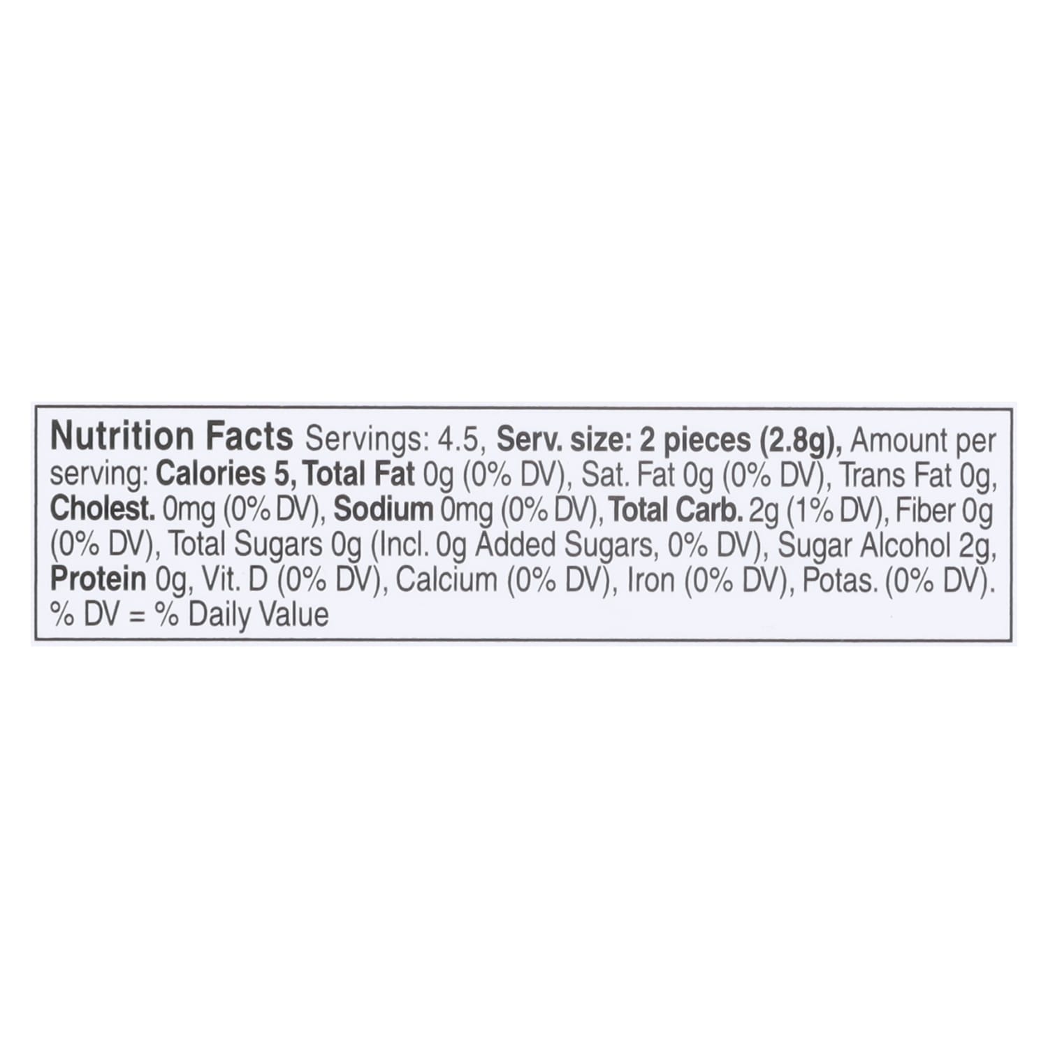 Pur Gum, Spearmint, 0.44 Oz, Total Qty 108 - Image 3