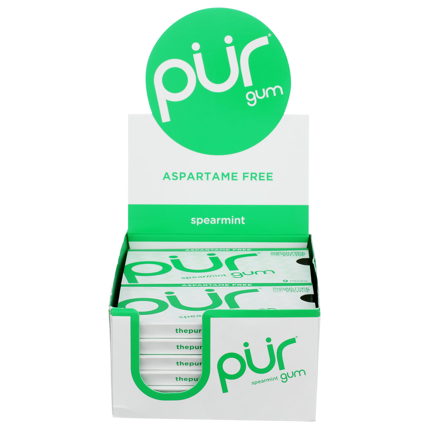 Pur Gum, Spearmint, 0.44 Oz, Total Qty 108 - Image 4