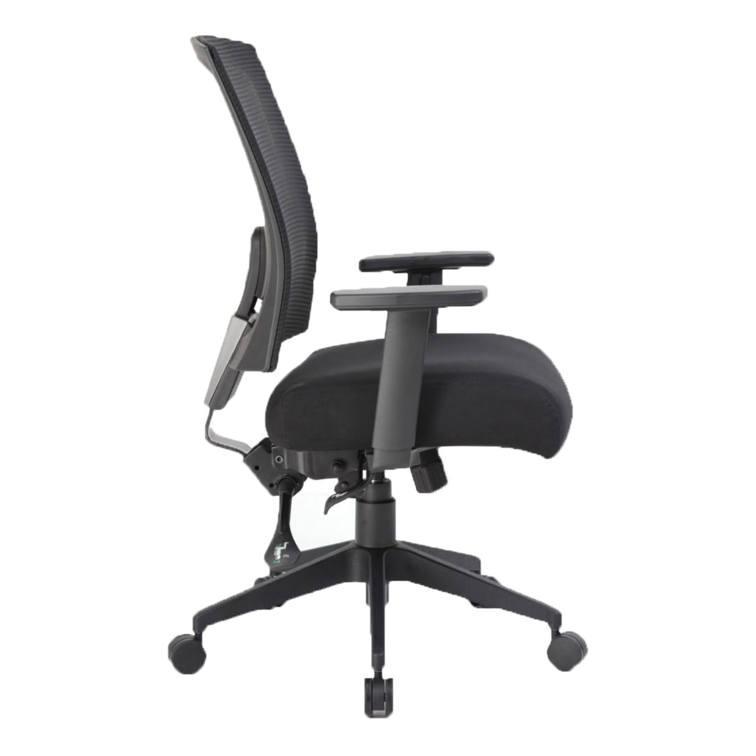 Boss Office Products Mesh-Back 3-Paddle Task Chair, Black/Gray - Image 4