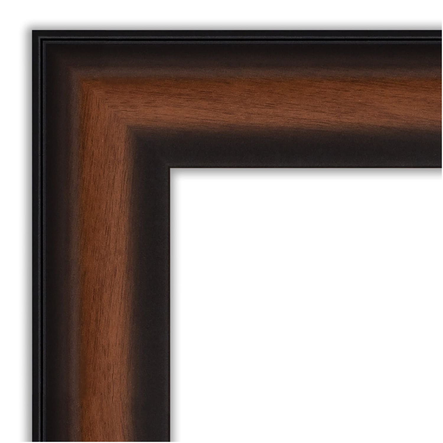 Amanti Art Yale Picture Frame, 14in x 17in, Opening Size 11in x 14in, Walnut - Image 4