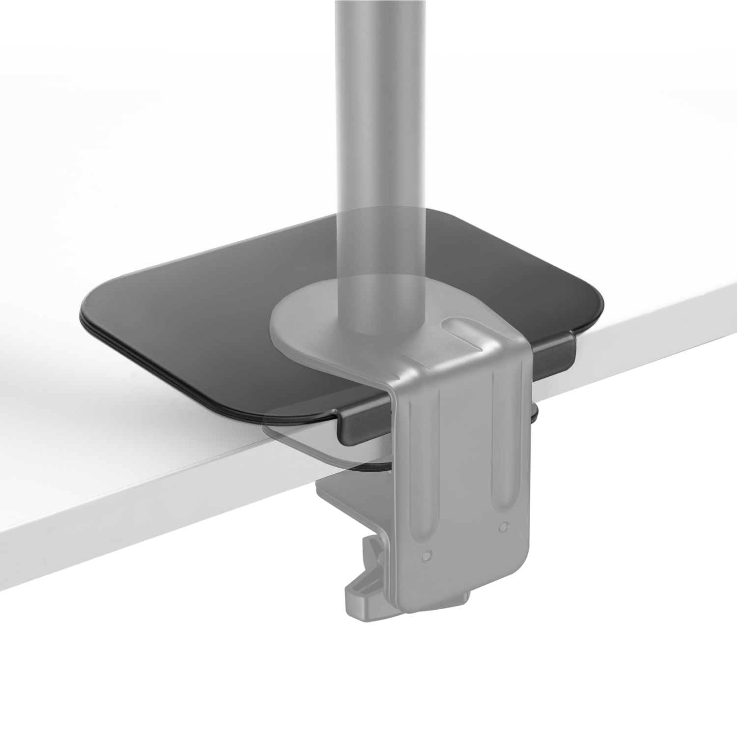 Mount-It! Monitor Mount Reinforcement Plate, Black - Image 3