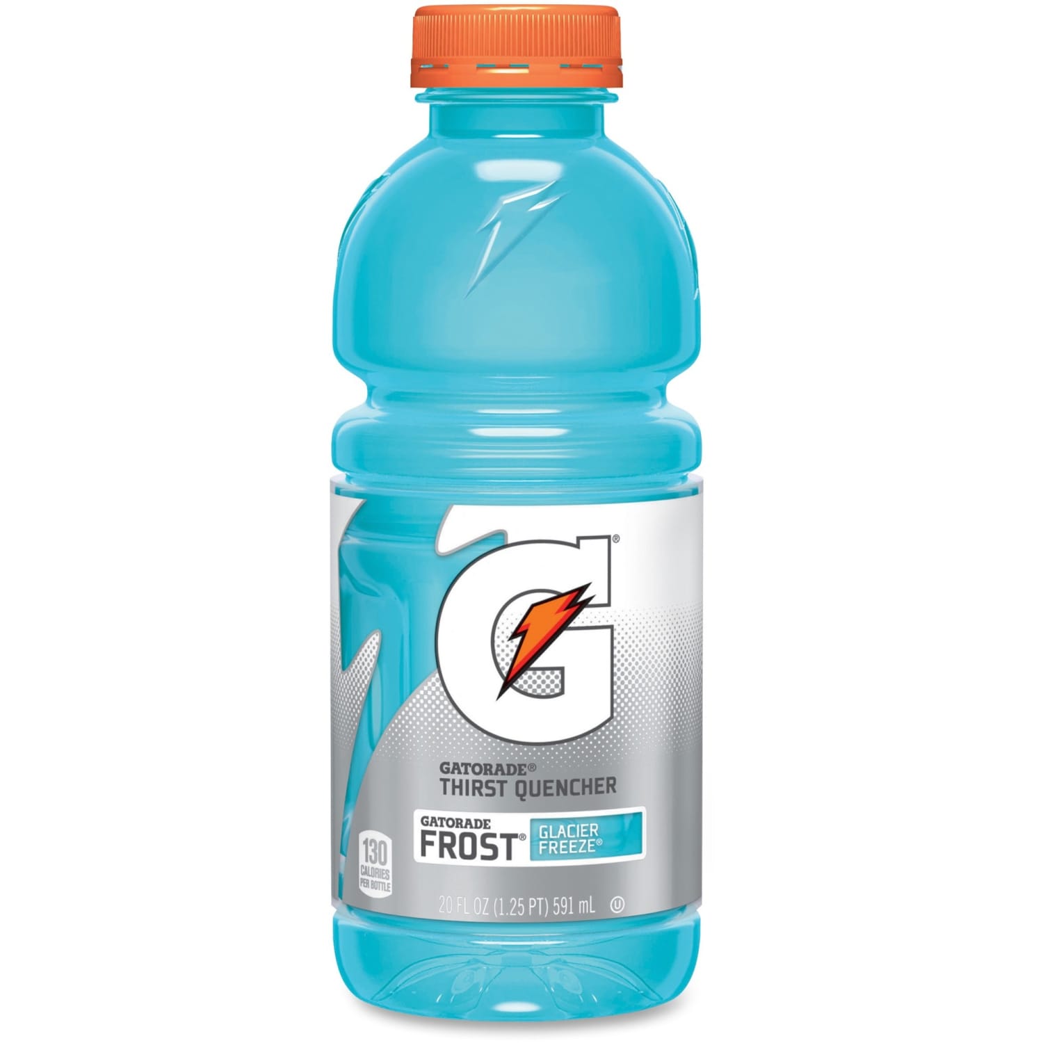 Gatorade Thirst Quencher Bottled Drink - Frost Glacier Freeze Flavor - 20 fl oz (591 mL) - 24 / Carton - Image 3