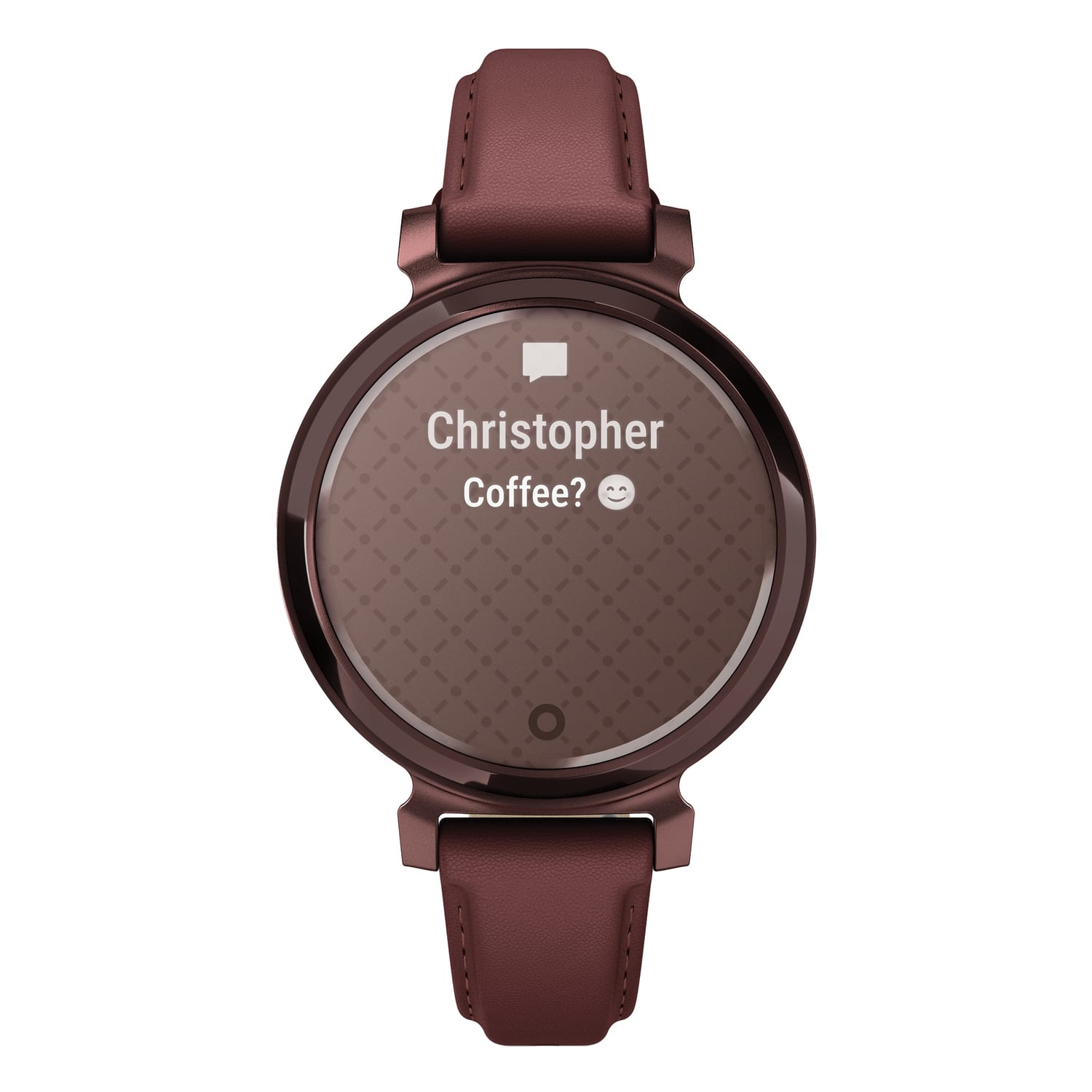 Garmin Lily 2 Classic Health And Fitness Smartwatch With Anodized Aluminum Bezel/Case And Leather Band, Dark Bronze - Image 6