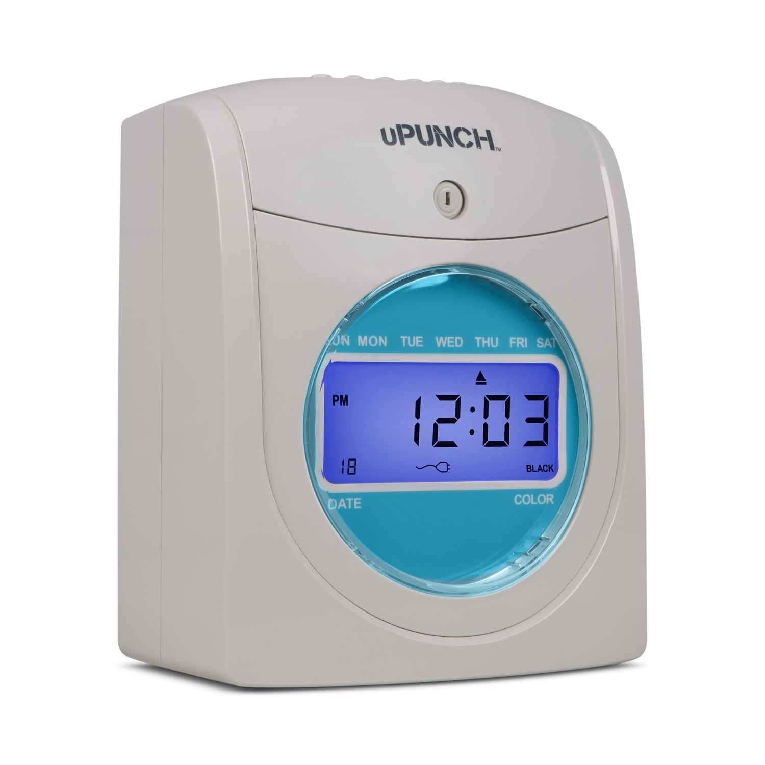 uPunch SB1200 Electronic Auto-Align Punch Time Clock Bundle, Unlimited Employees, 12inH x 11inW x 16inD - Image 5