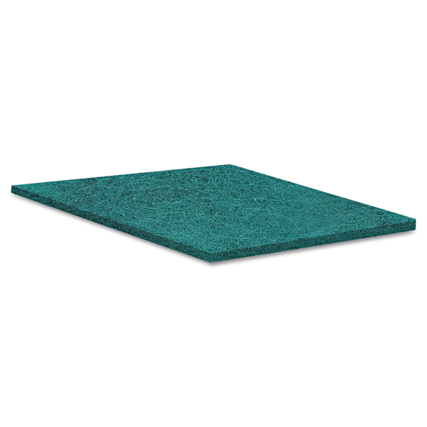 Boardwalk Medium-Duty Scour Pads, 6in x 9in, Green, Pack Of 20 Pads - Image 3