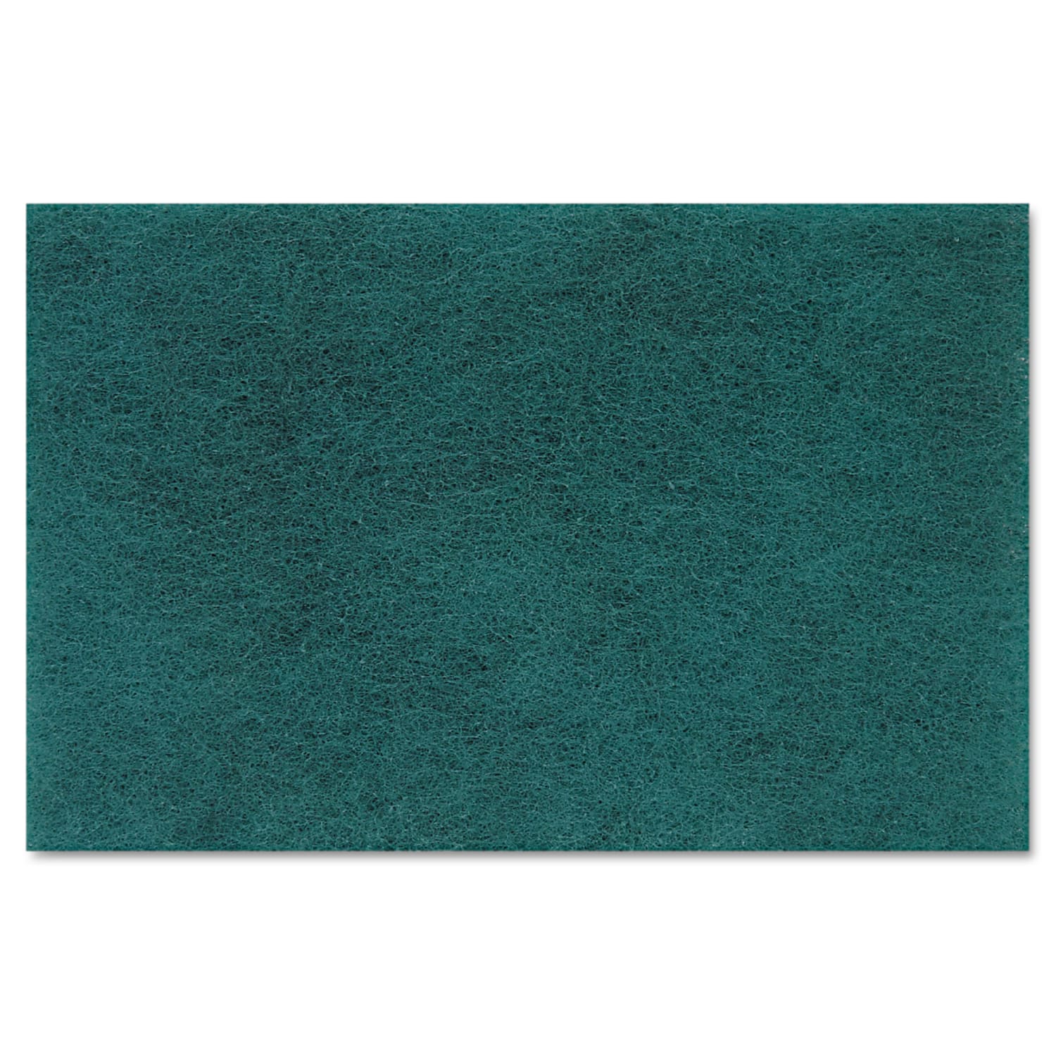 Boardwalk Medium-Duty Scour Pads, 6in x 9in, Green, Pack Of 20 Pads - Image 4
