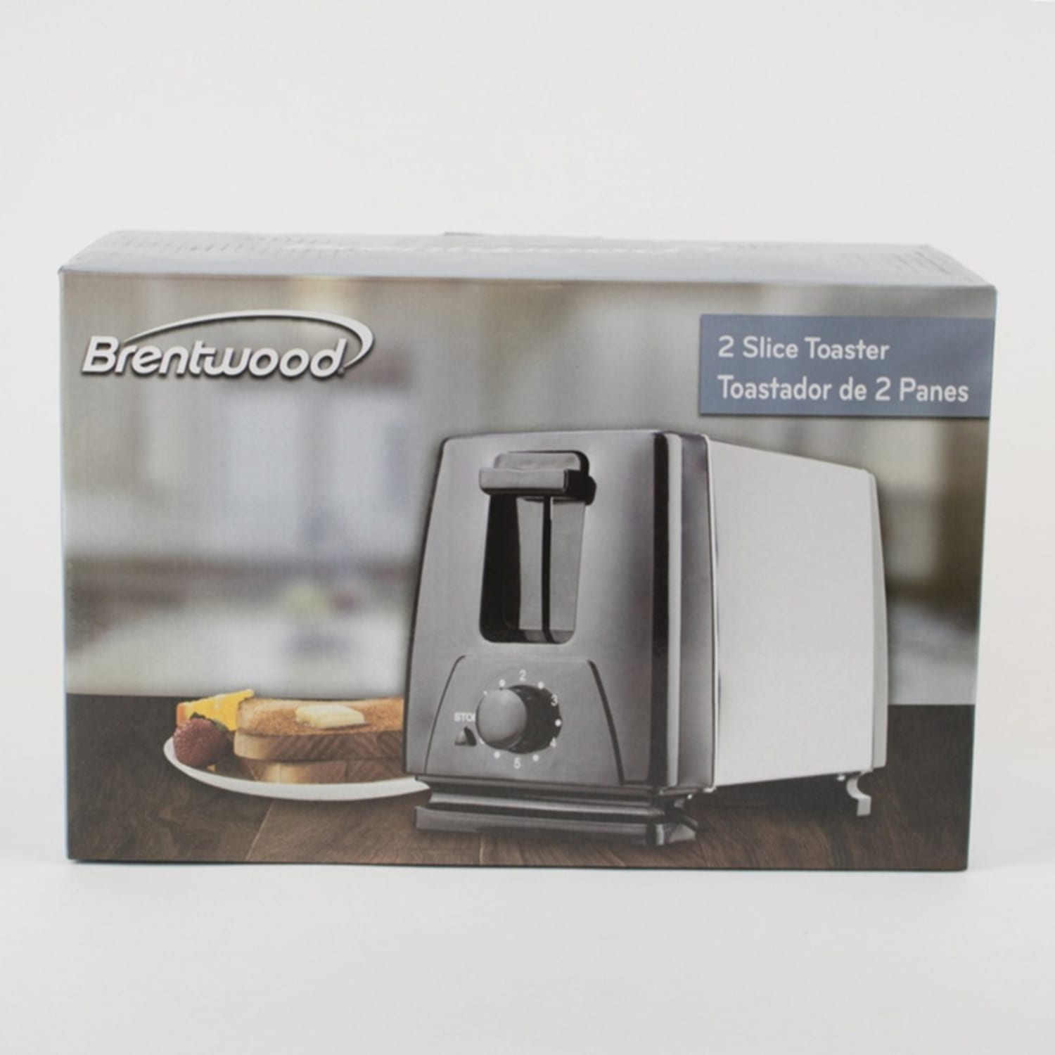 Brentwood Toaster - Toast - Black, Stainless Steel - Image 3