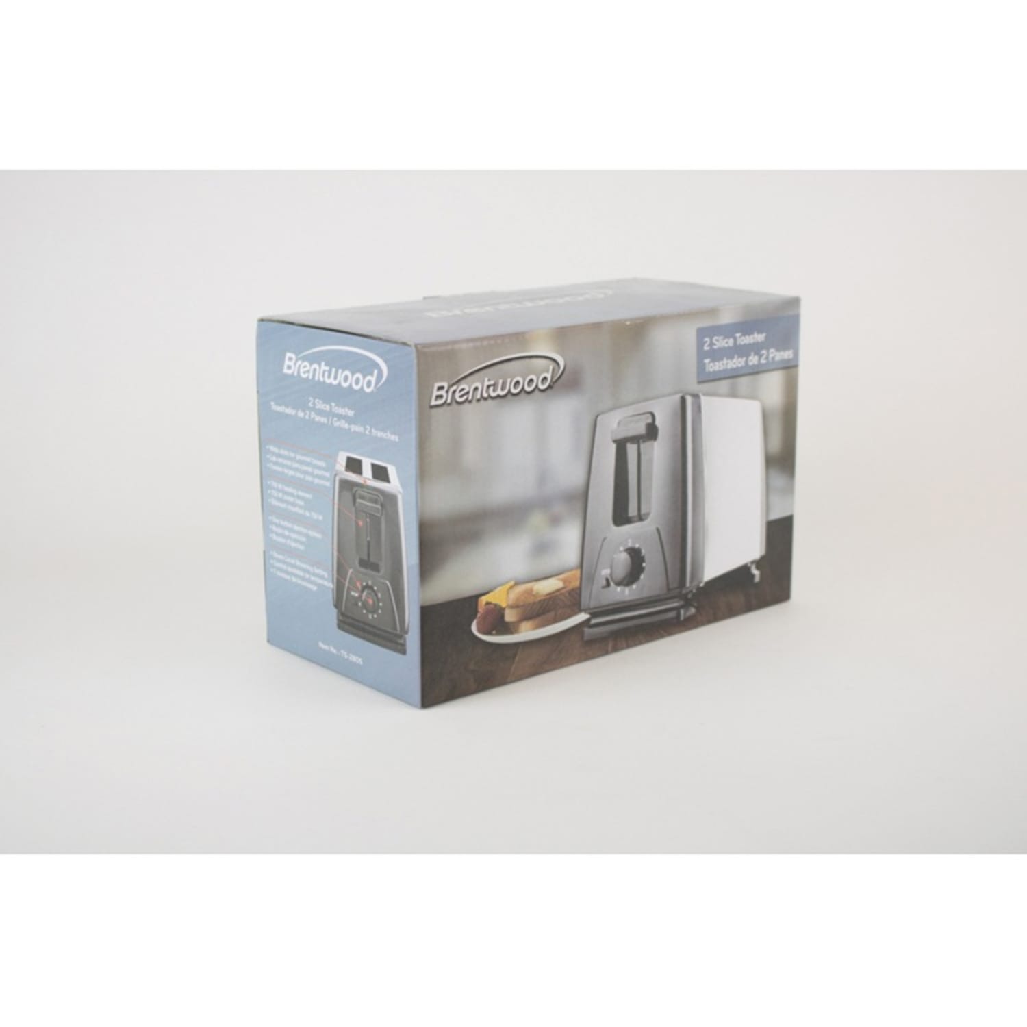 Brentwood Toaster - Toast - Black, Stainless Steel - Image 4