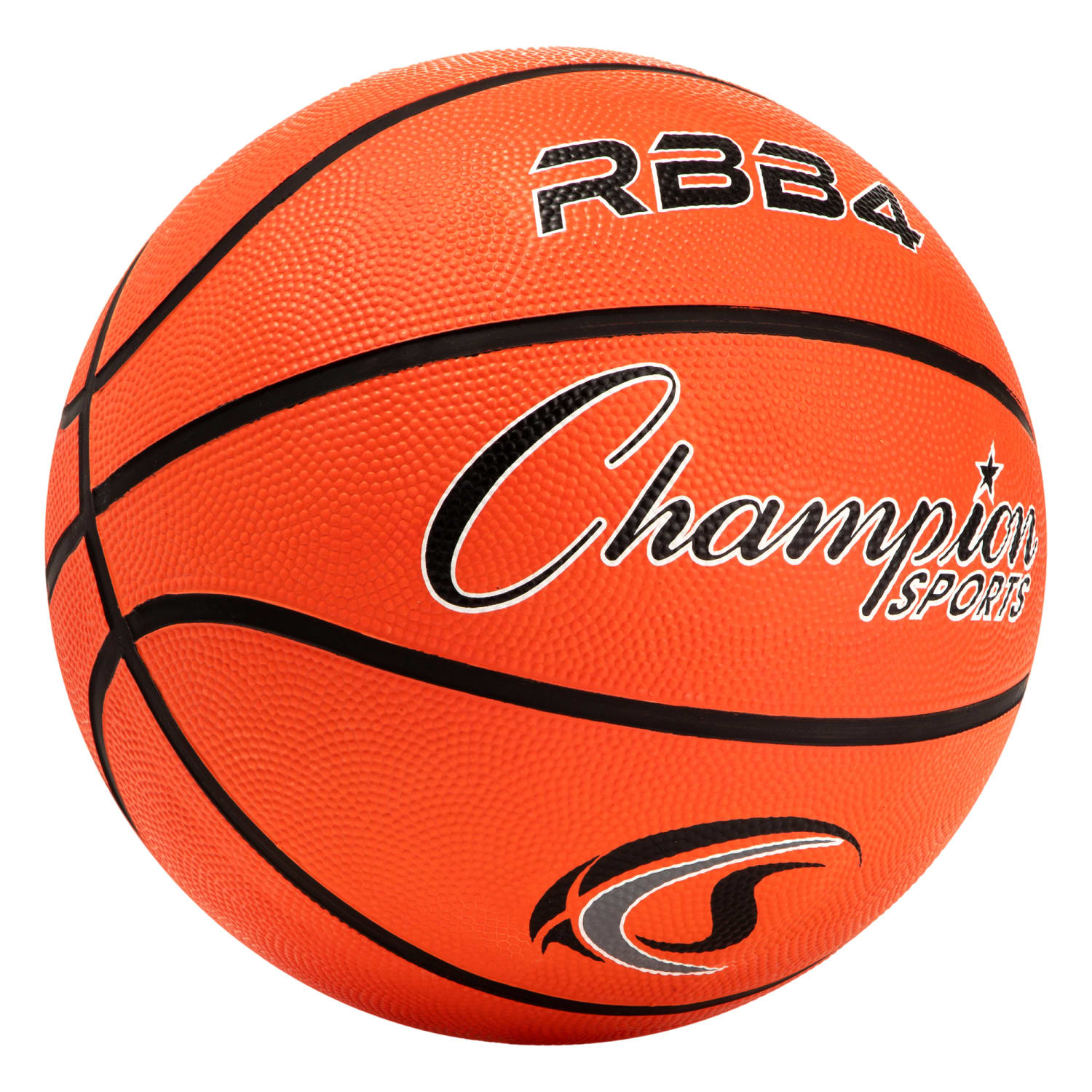 Champion Sports Rubber Basketballs, Size 6, Coral Orange/Orange, Pack Of 2 Balls - Image 4
