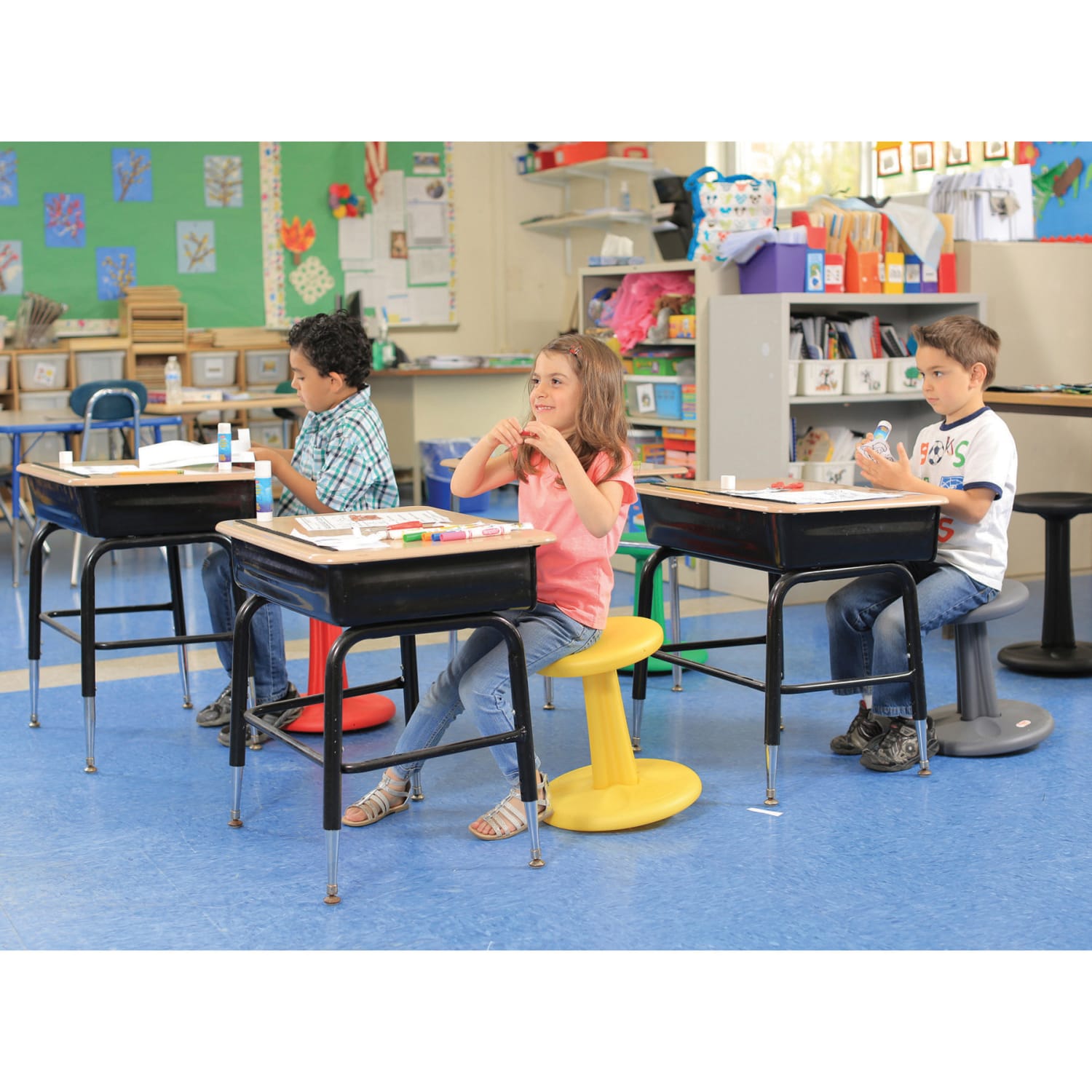Kore Design Kids Wobble Chair 14in Blue PopularChairscom Kore Design Kids Wobble Chair 14in Blue PopularChairscom